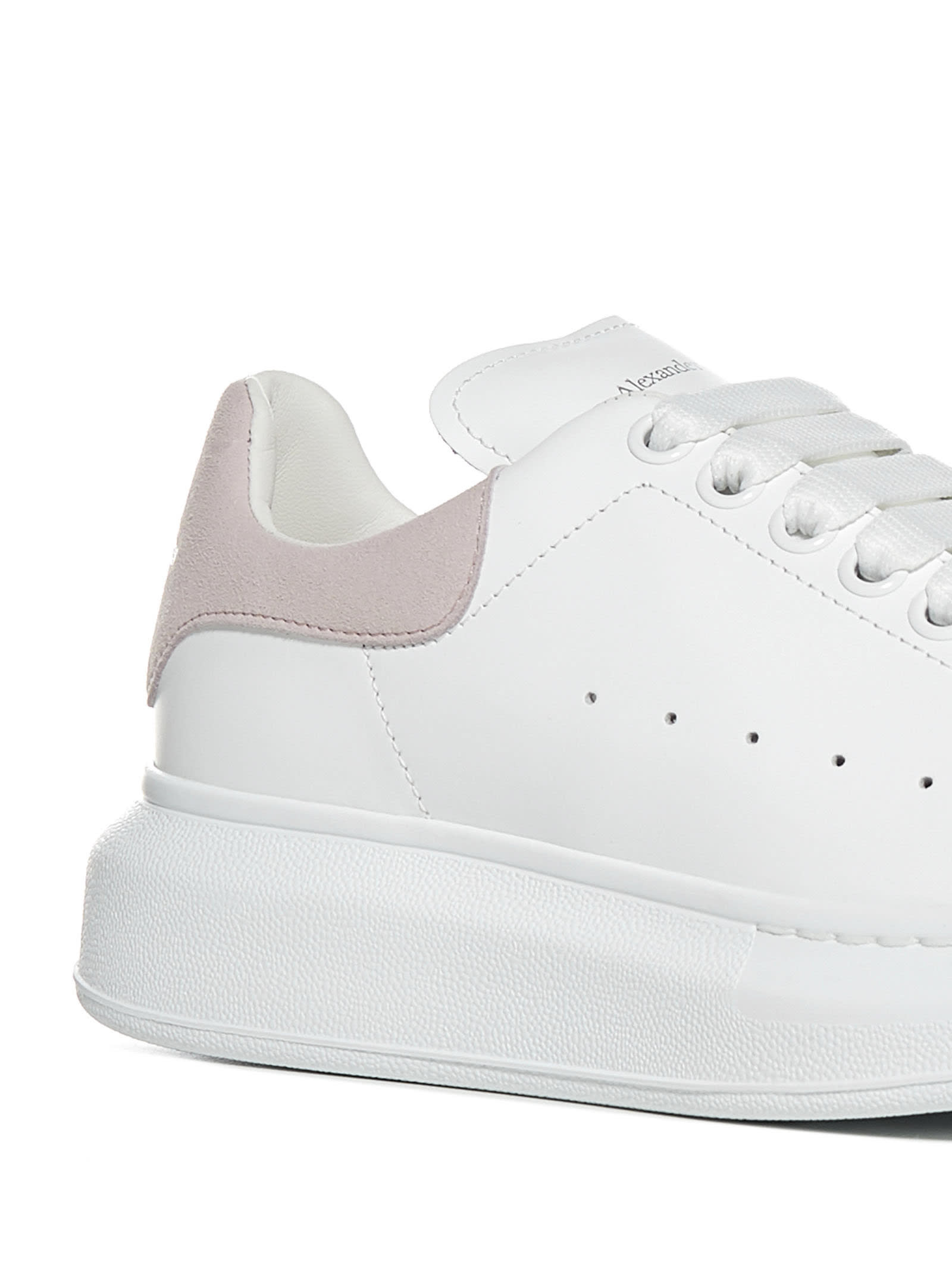 Shop Alexander Mcqueen Oversized Sneakers In White