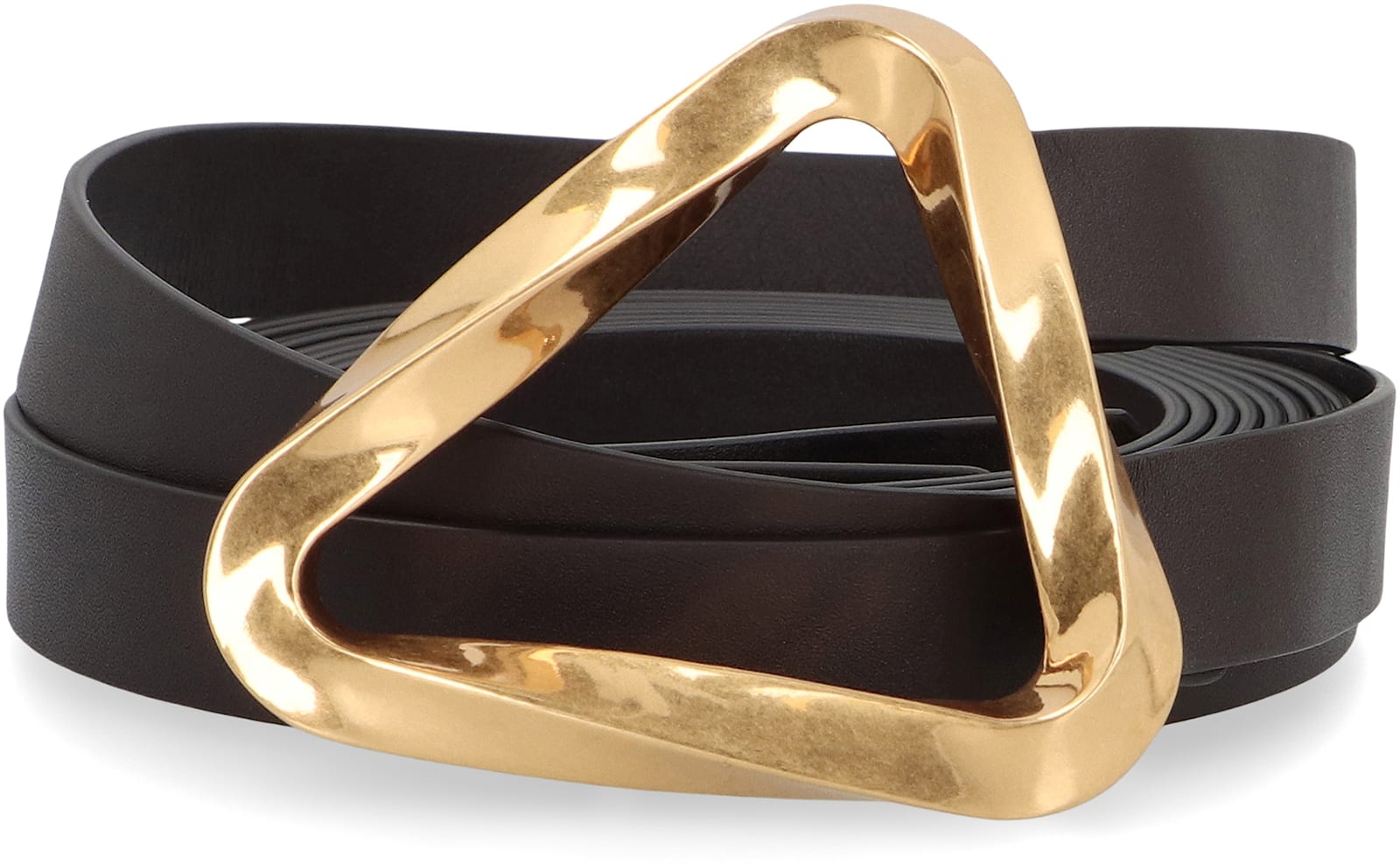Bottega Veneta Leather Double Strap Belt