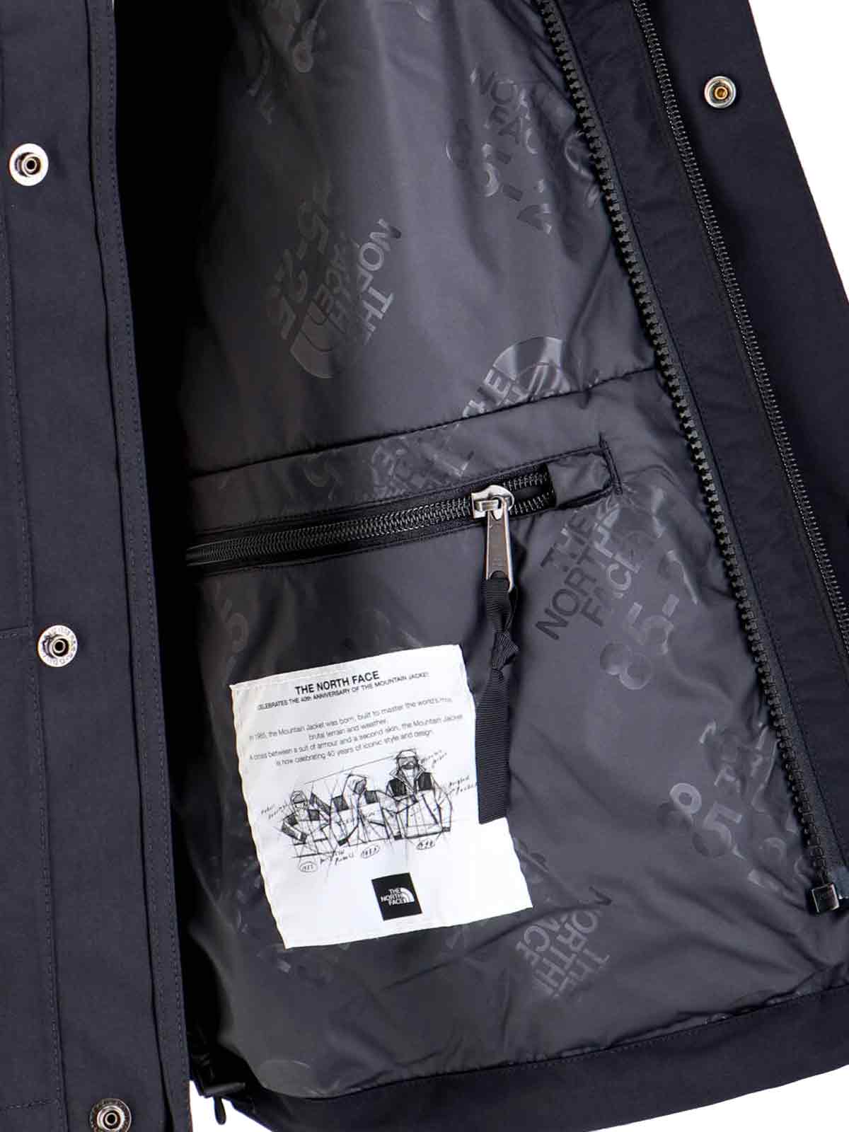 The North Face Versatile Hooded Jacket Adjustable Cuffs In Blue