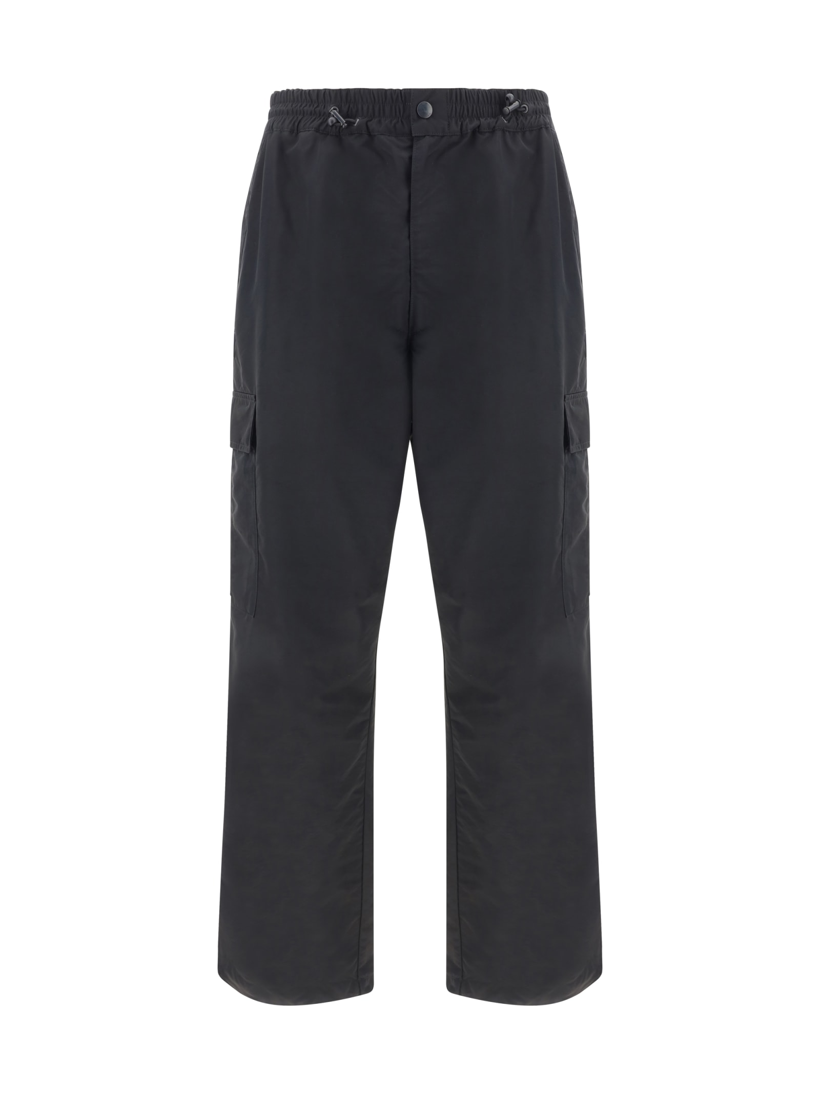 Shop Kenzo Cargo Boke Pants In Black