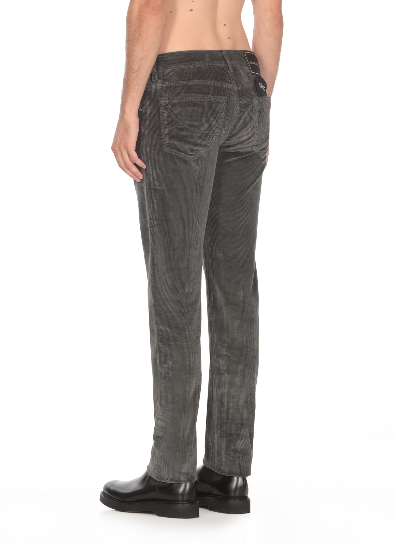 Shop Jacob Cohen Nick Jeans In Grey