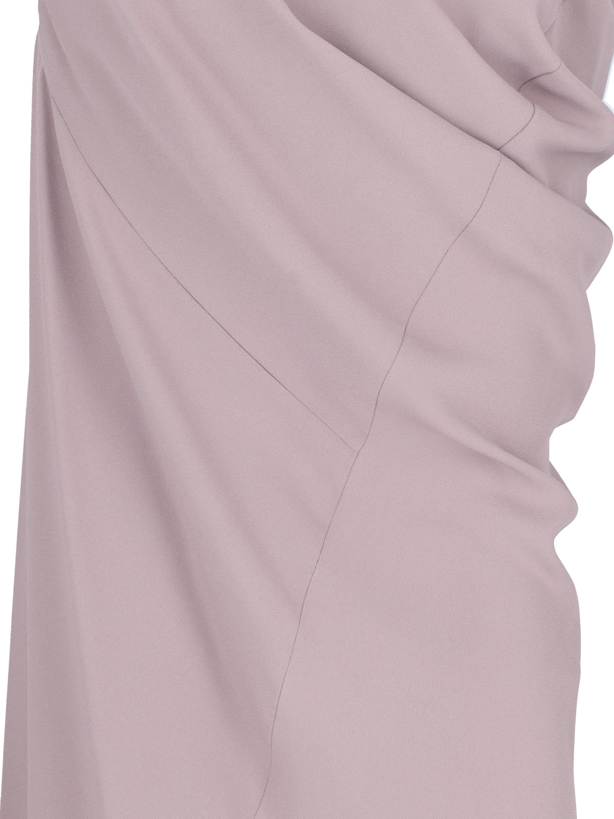 Shop Dries Van Noten Draped Maxi Skirt In Pink