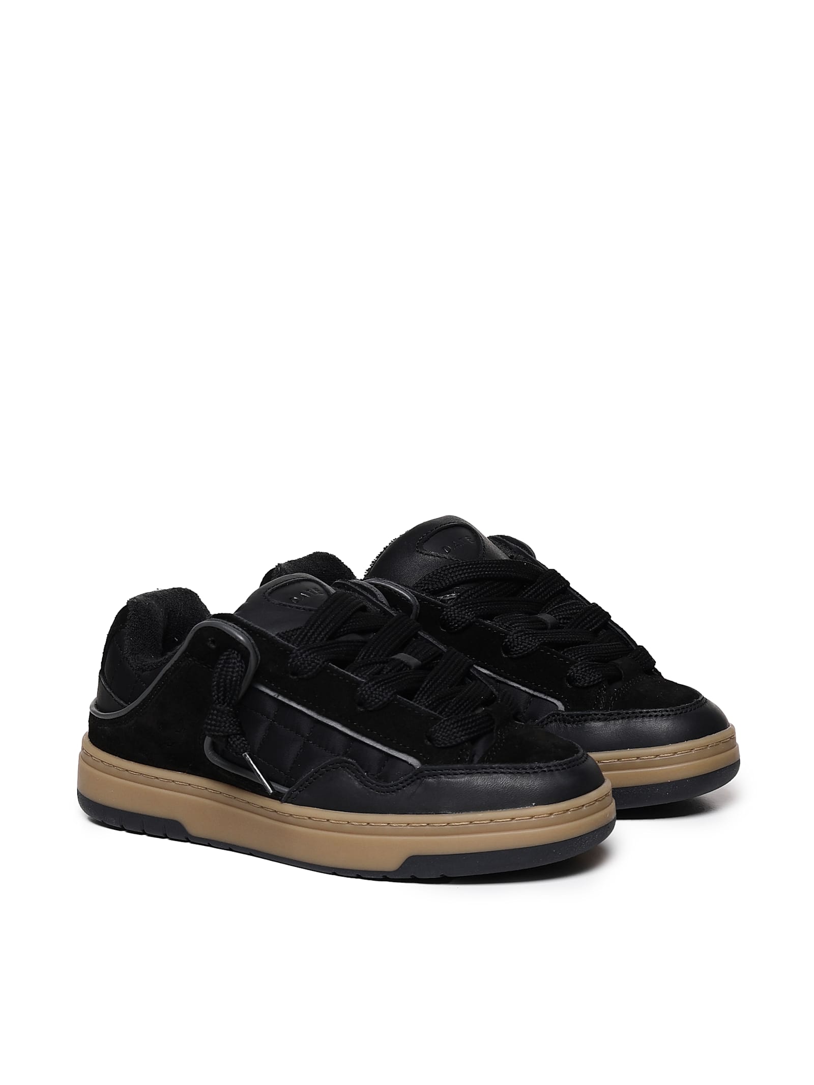 Shop Date Sneakers Skate Nylon In Black