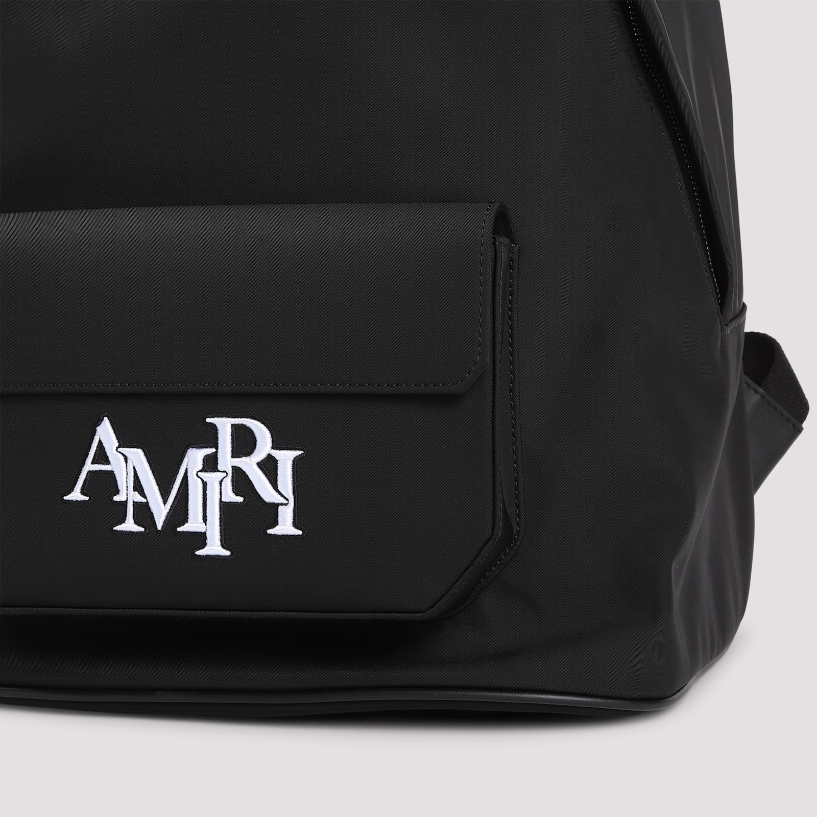 Shop Amiri Staggered Backpack In Black