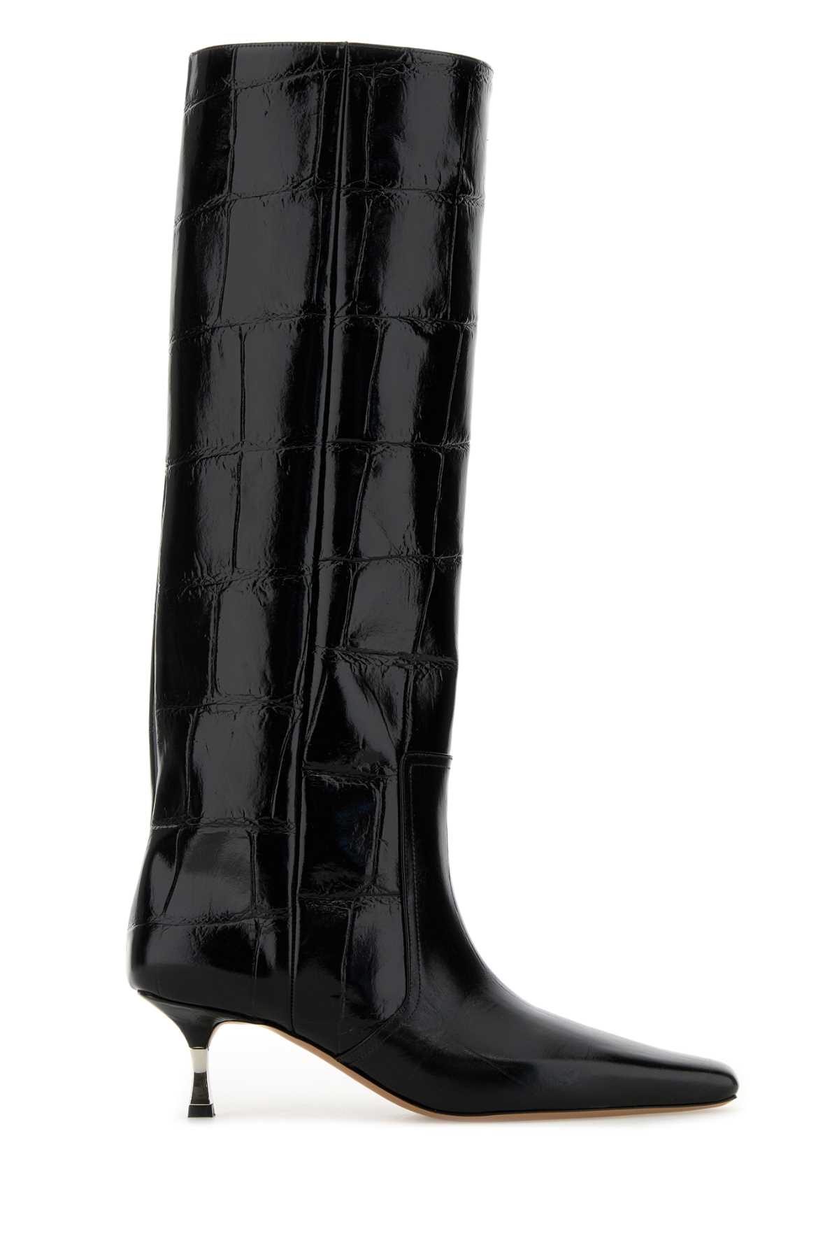 Shop Paris Texas Black Leather Bettina Boots