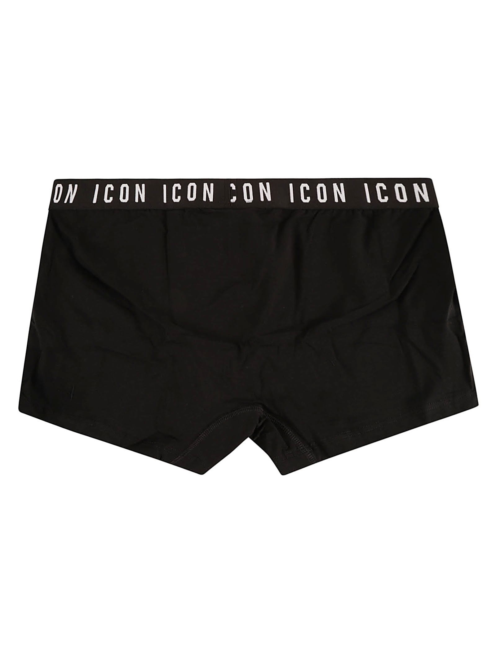 Shop Dsquared2 Icon Logo Boxer Shorts In Black