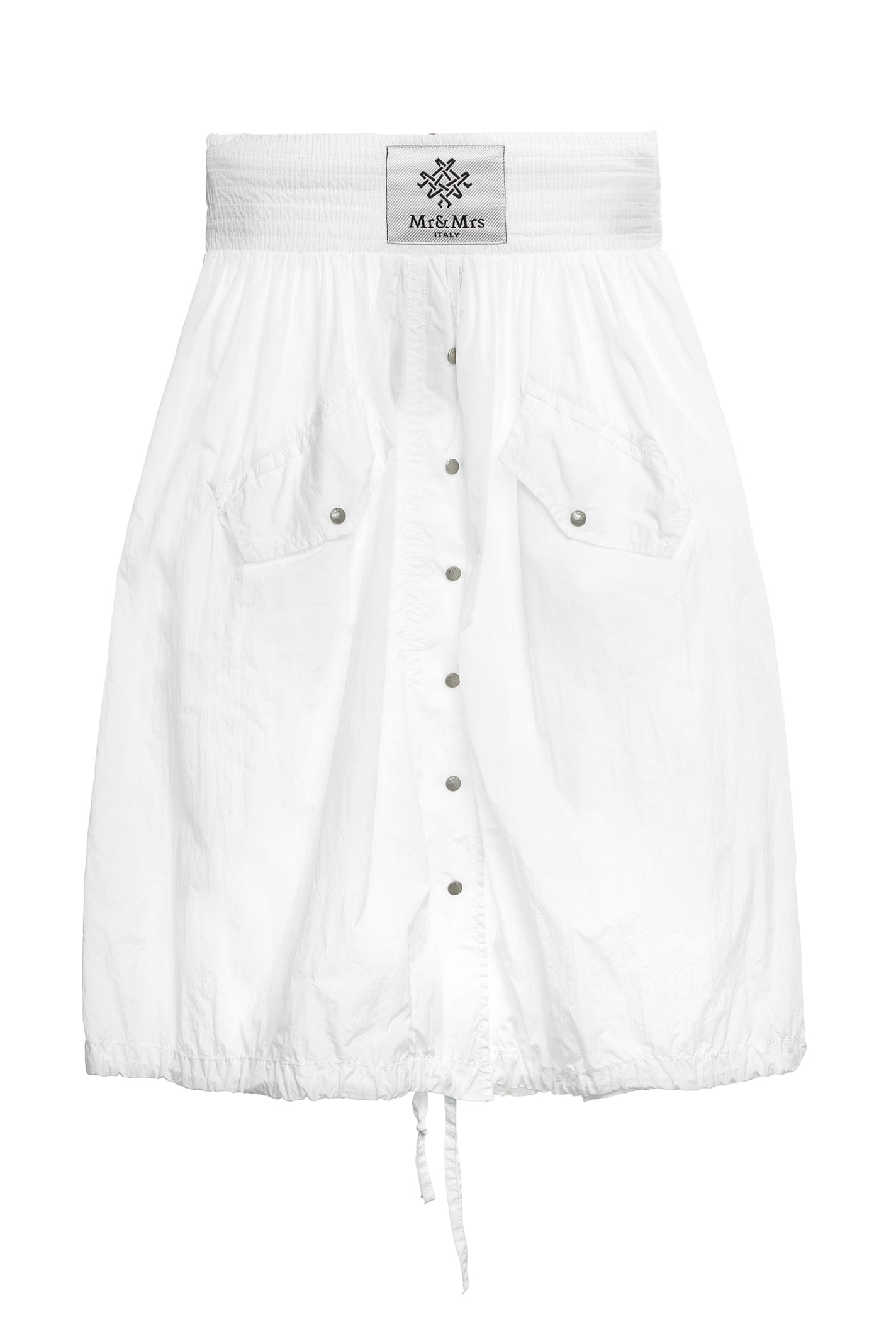 Mr & Mrs Italy Light Crepe Nylon Skirt For Woman