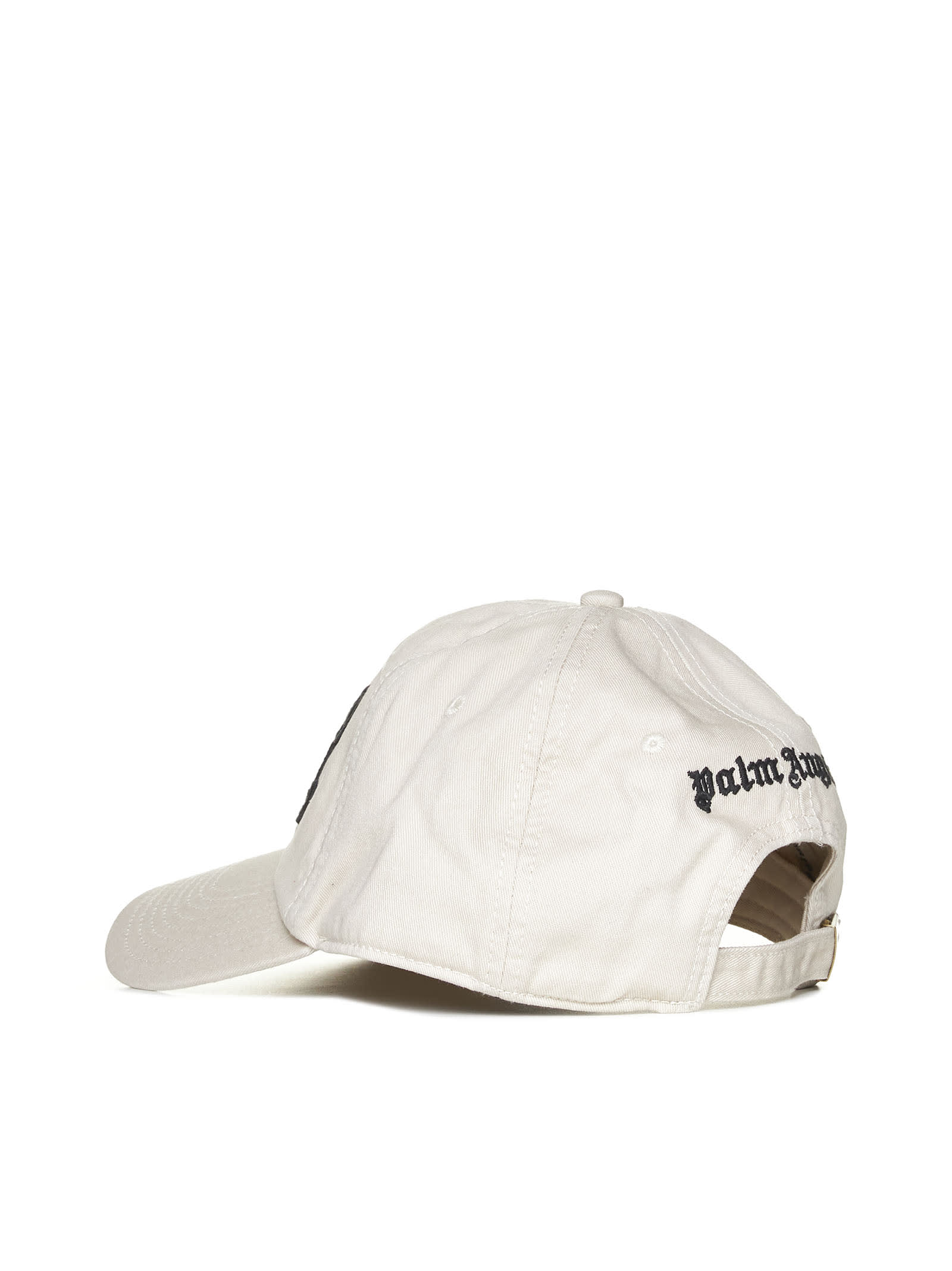 Shop Palm Angels Hat In Beige