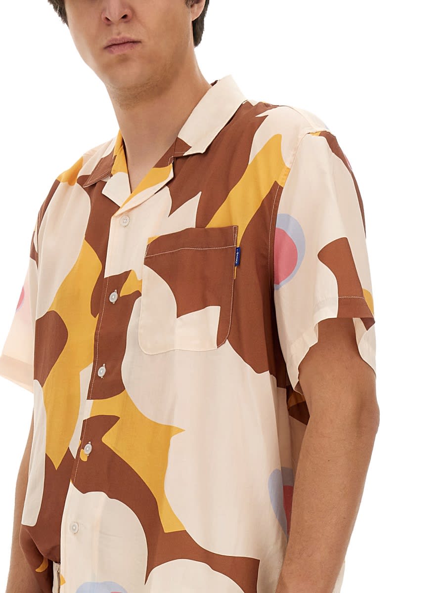 Shop Awake Ny Floral Shirt In Brown