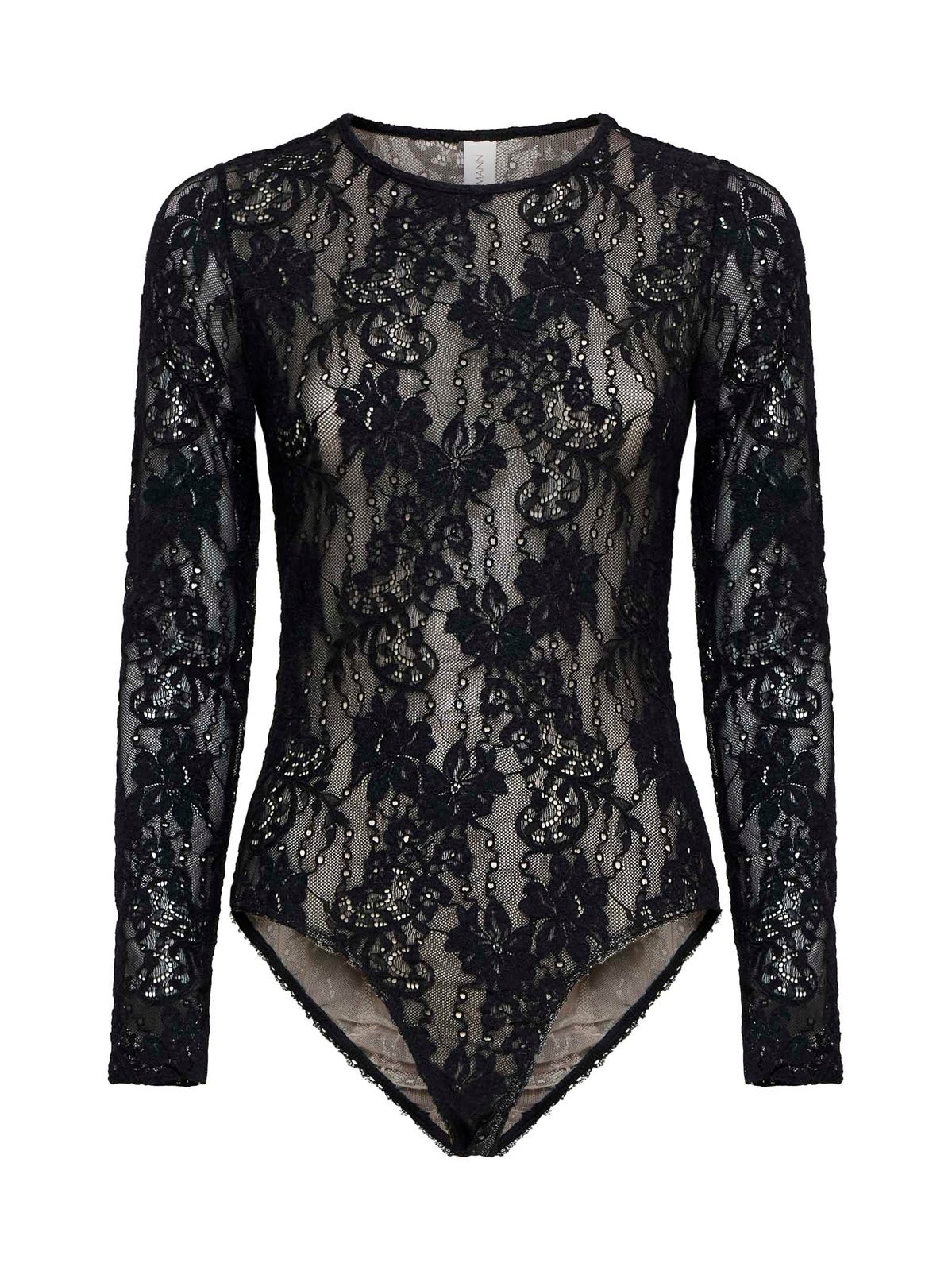 ZIMMERMANN LONG-SLEEVED LACED BODYSUIT 