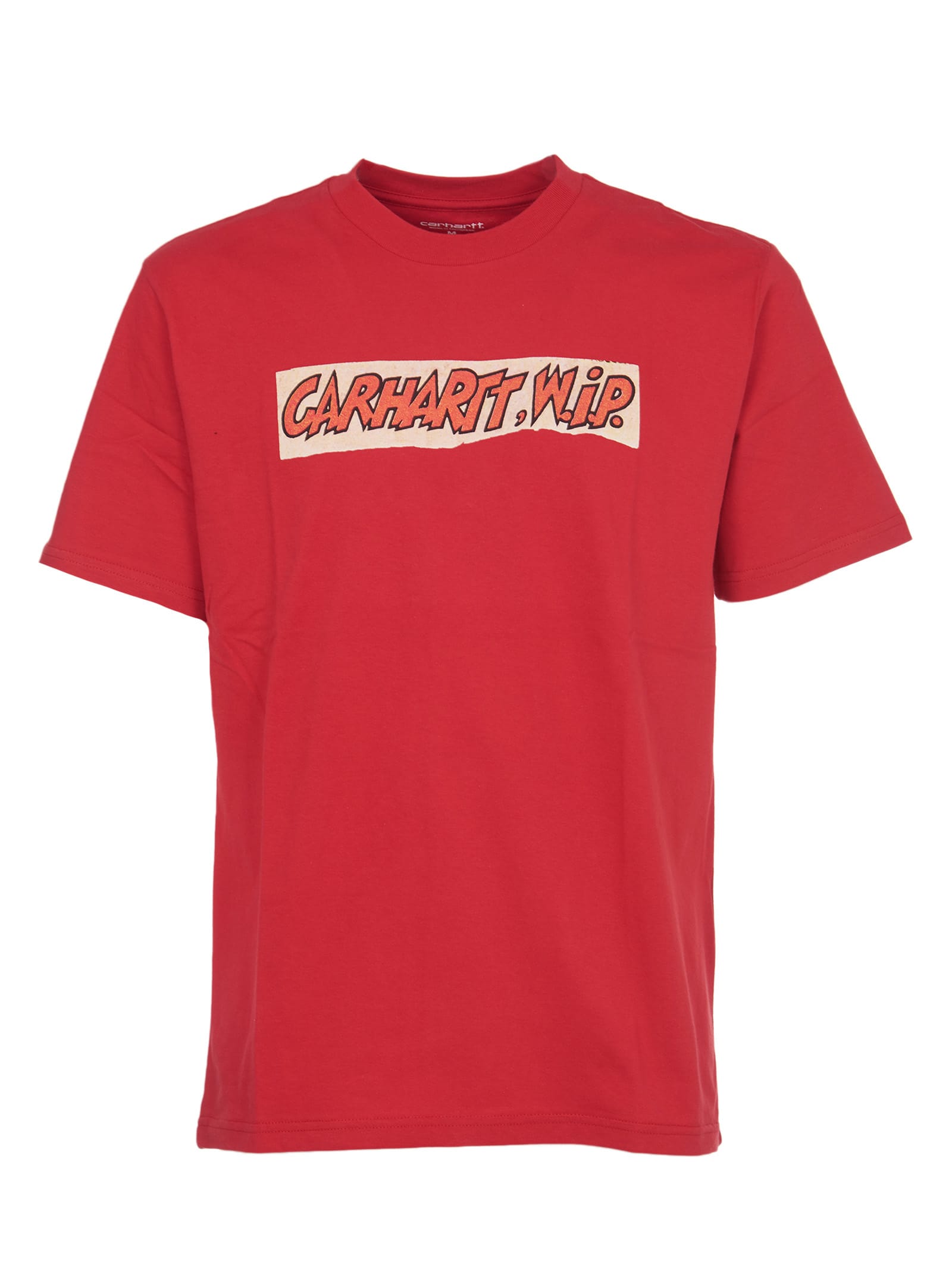 Carhartt Red T-shirt With Logo
