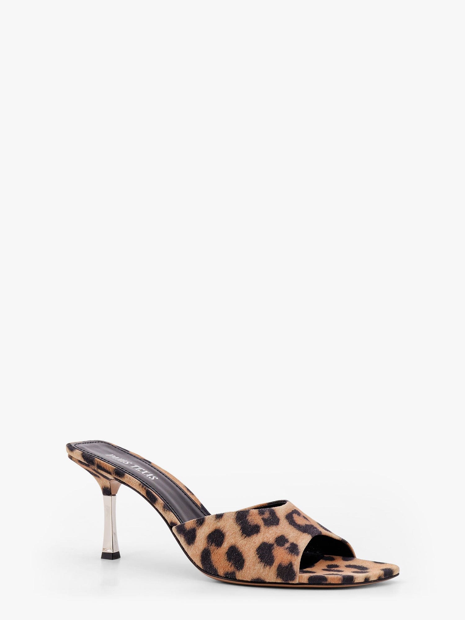 Paris Texas Lorena Suede Sandals With Animalier Printed In Spotted