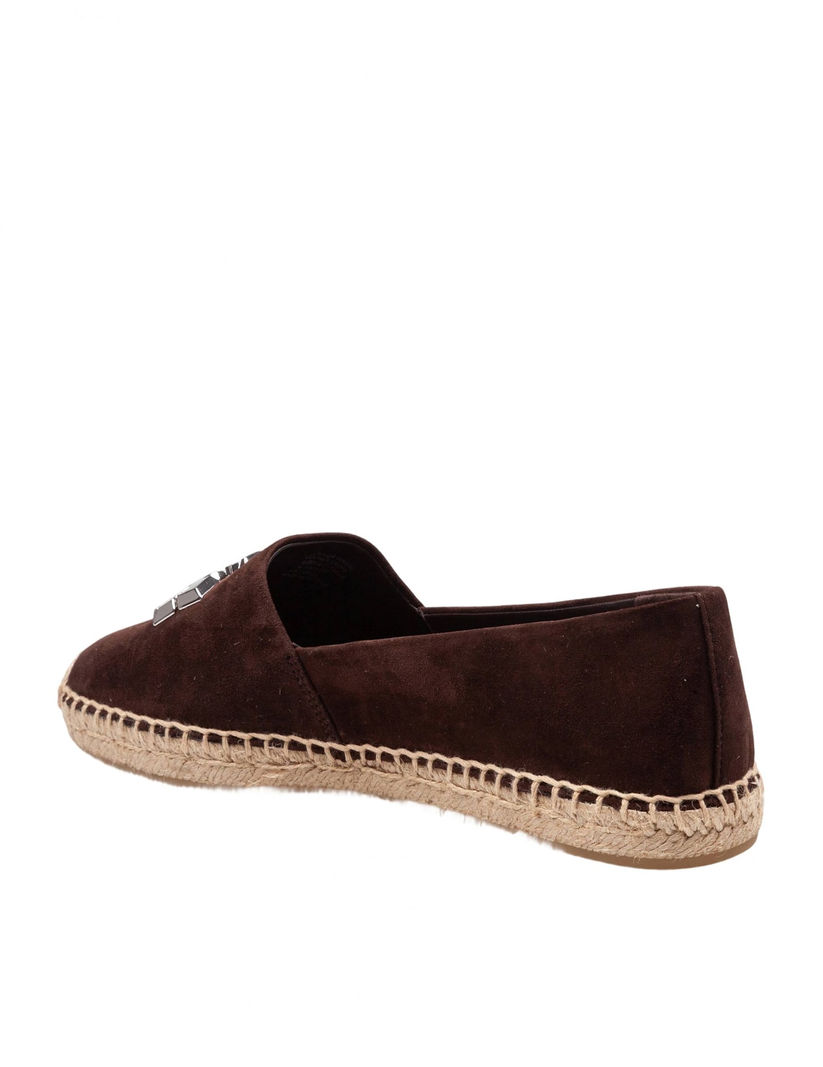 Tory Burch Eleanor Suede Espadrille Brown In Brown