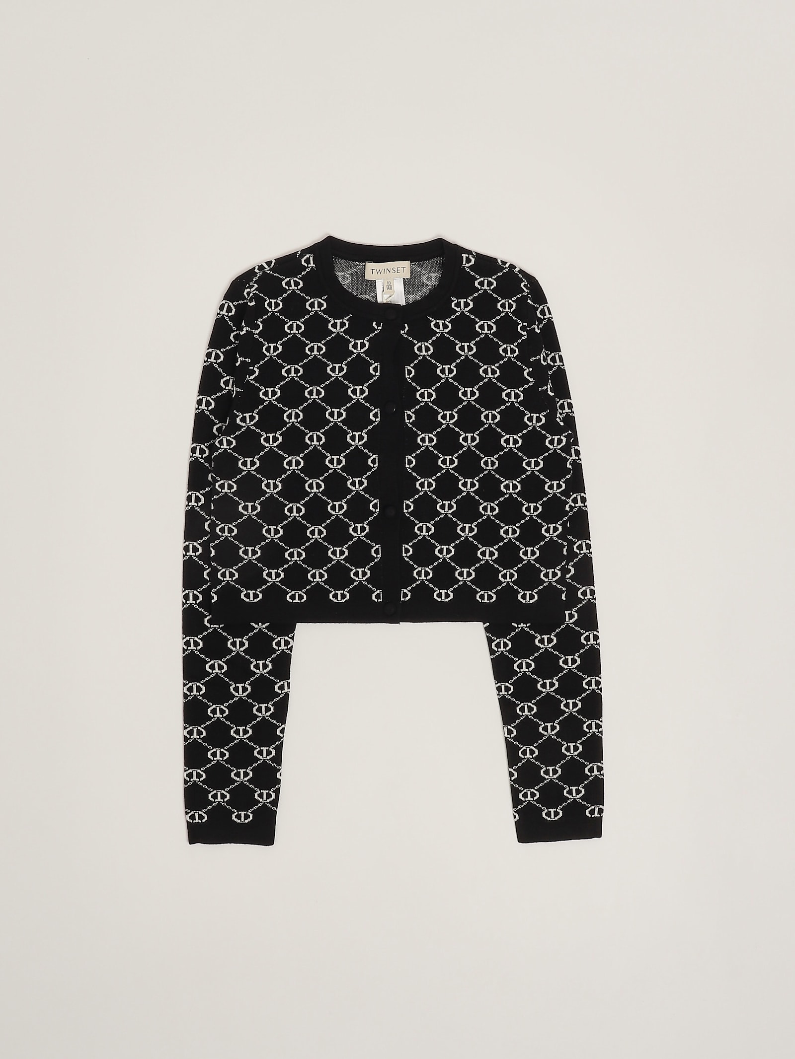 Twinset Cardigan Cardigan In Black
