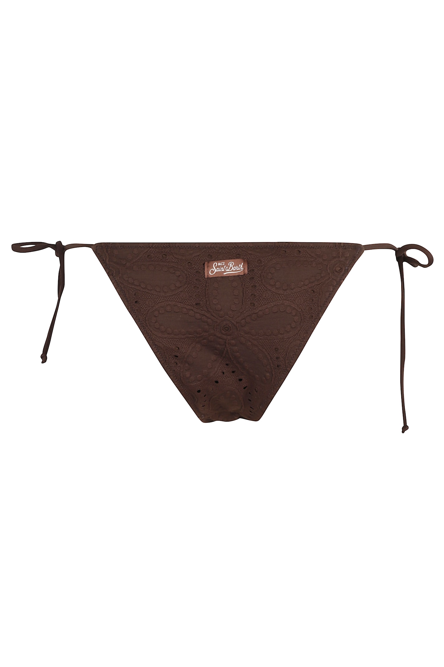 Mc2 Saint Barth Cheeky Bottom With Selftie In Brown