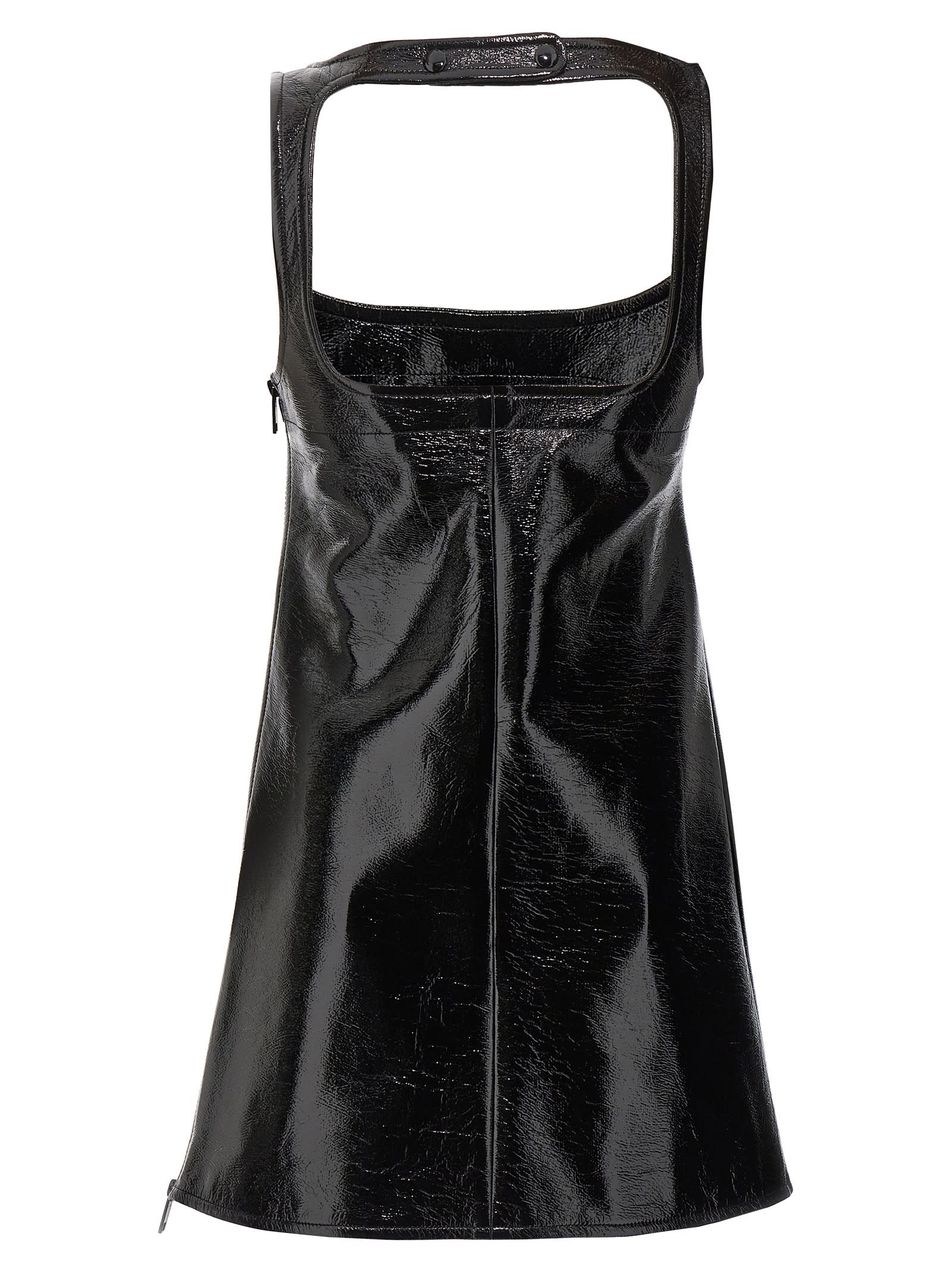 Shop Courrèges Reedition Dress In Black