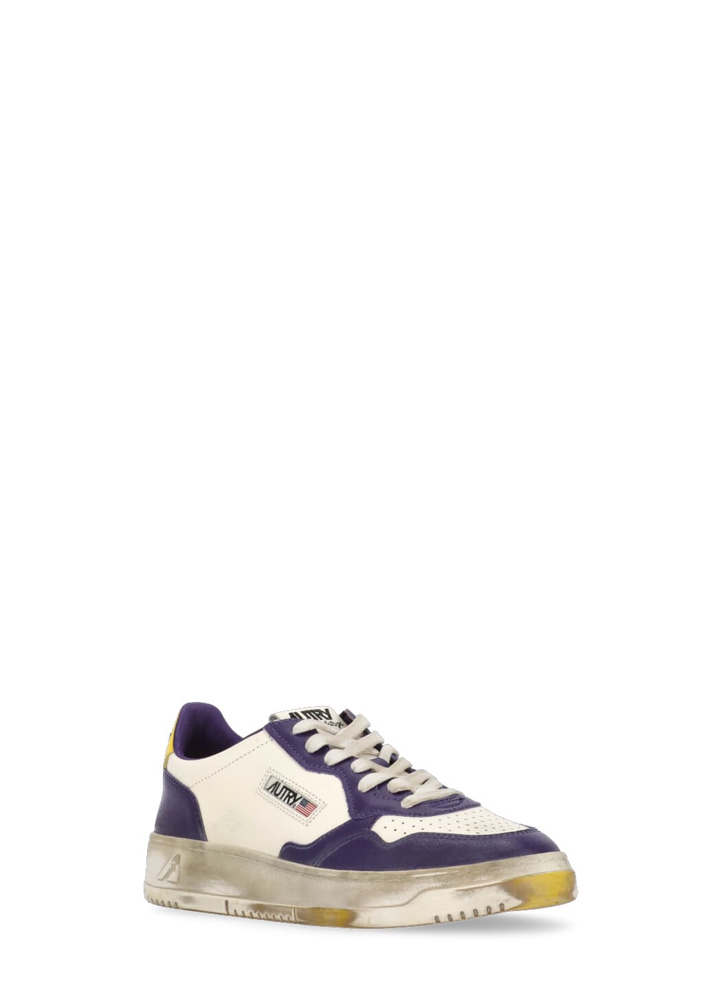 Shop Autry Super Vintage Sneakers In Purple