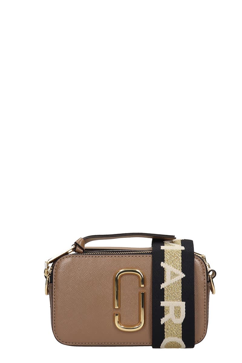 Marc Jacobs Marc Jacobs Logo Strap Snapshot Small Camera Bag - taupe ...