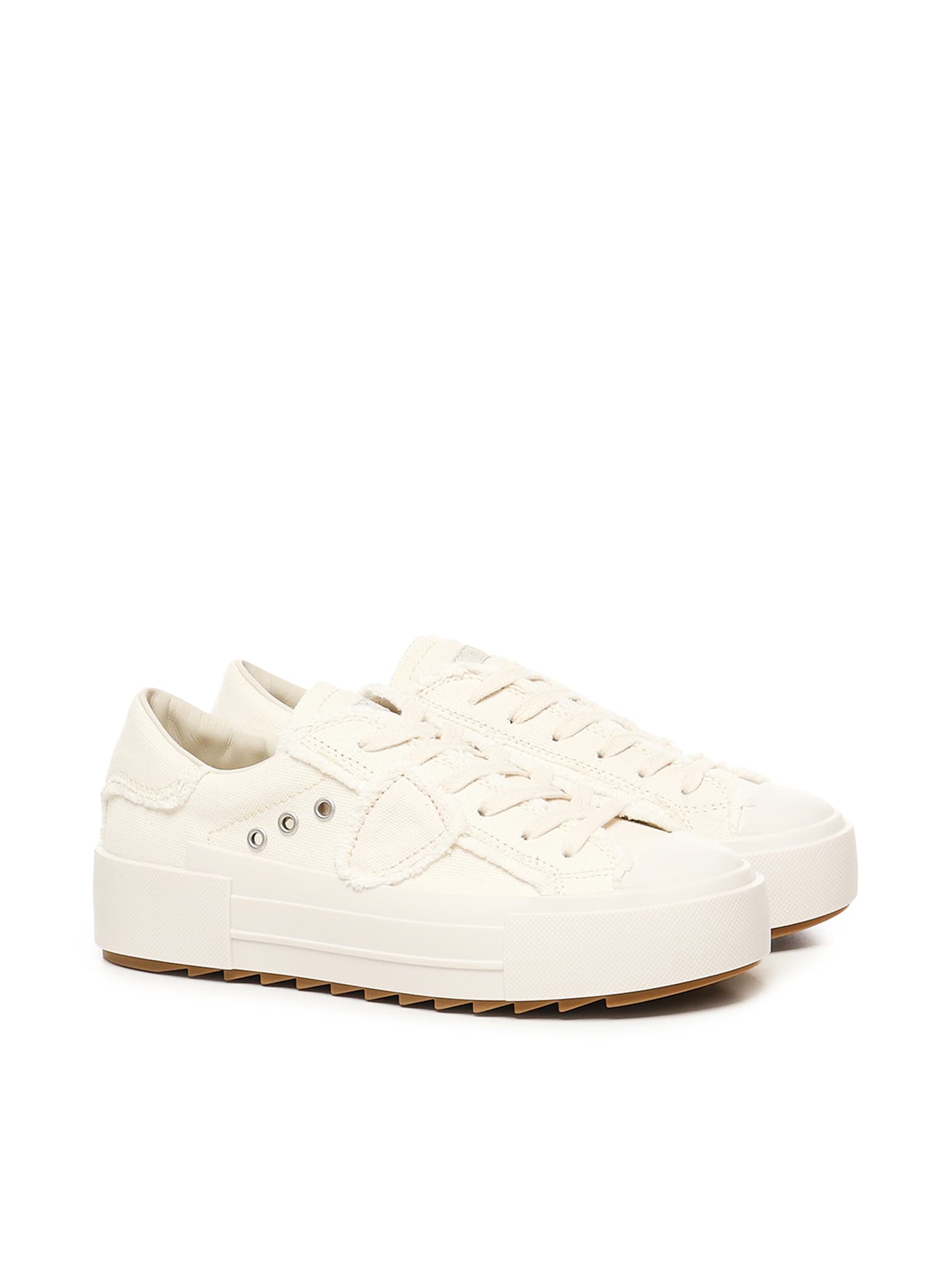 Philippe Model Paris High Sneaker In Beige