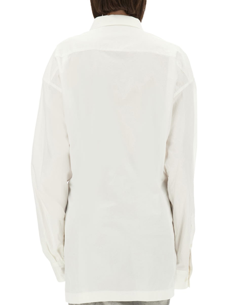 Shop Dries Van Noten Oversize Fit Shirt In White