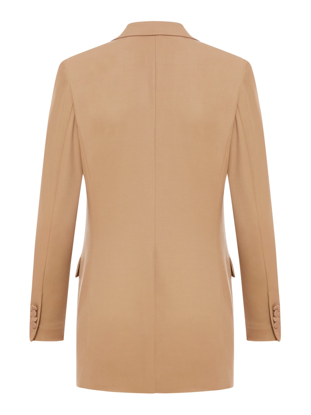 Shop Dries Van Noten Single Breasted Blazer In Tan