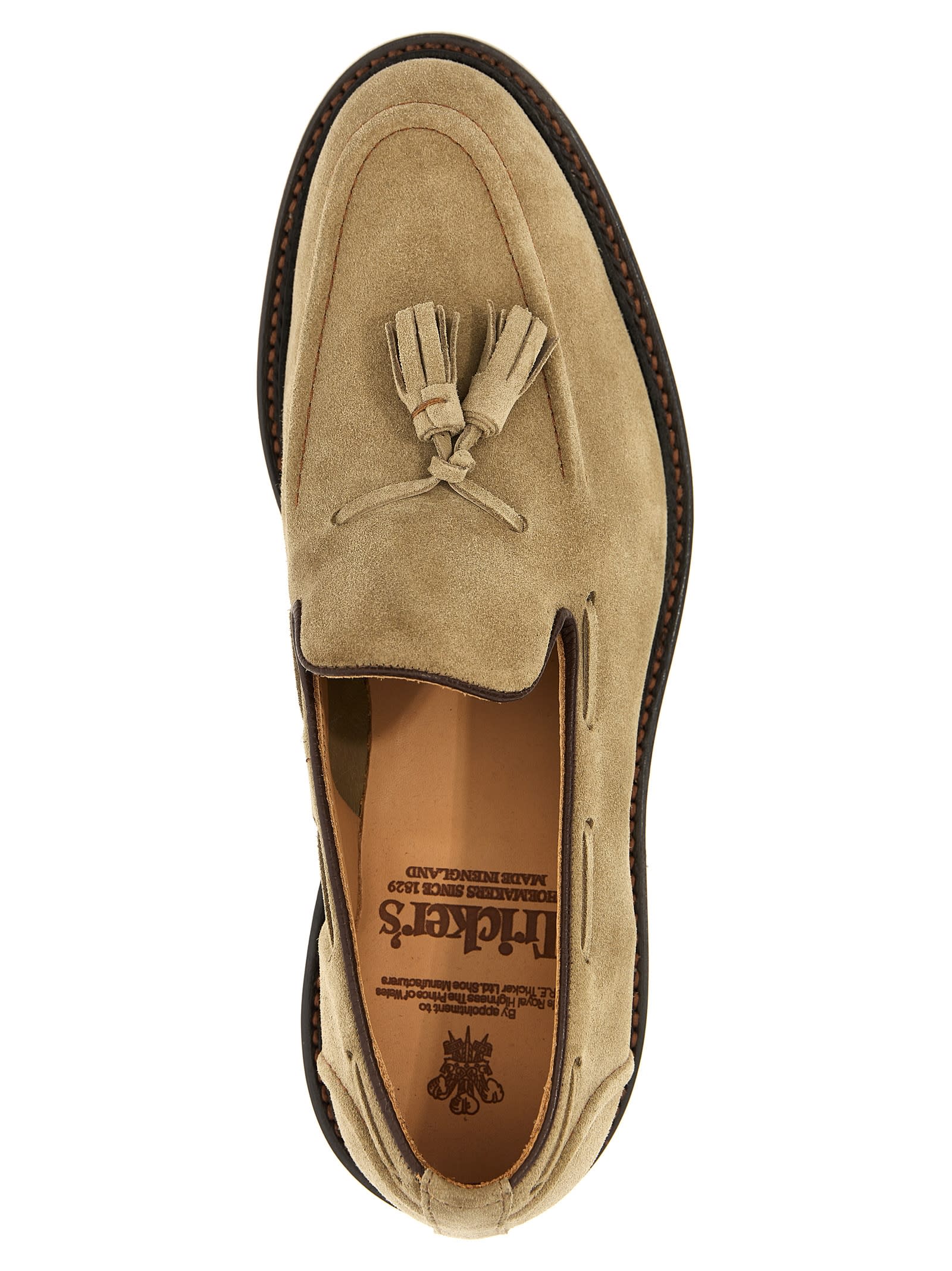 Tricker's Elton Loafers In Nude