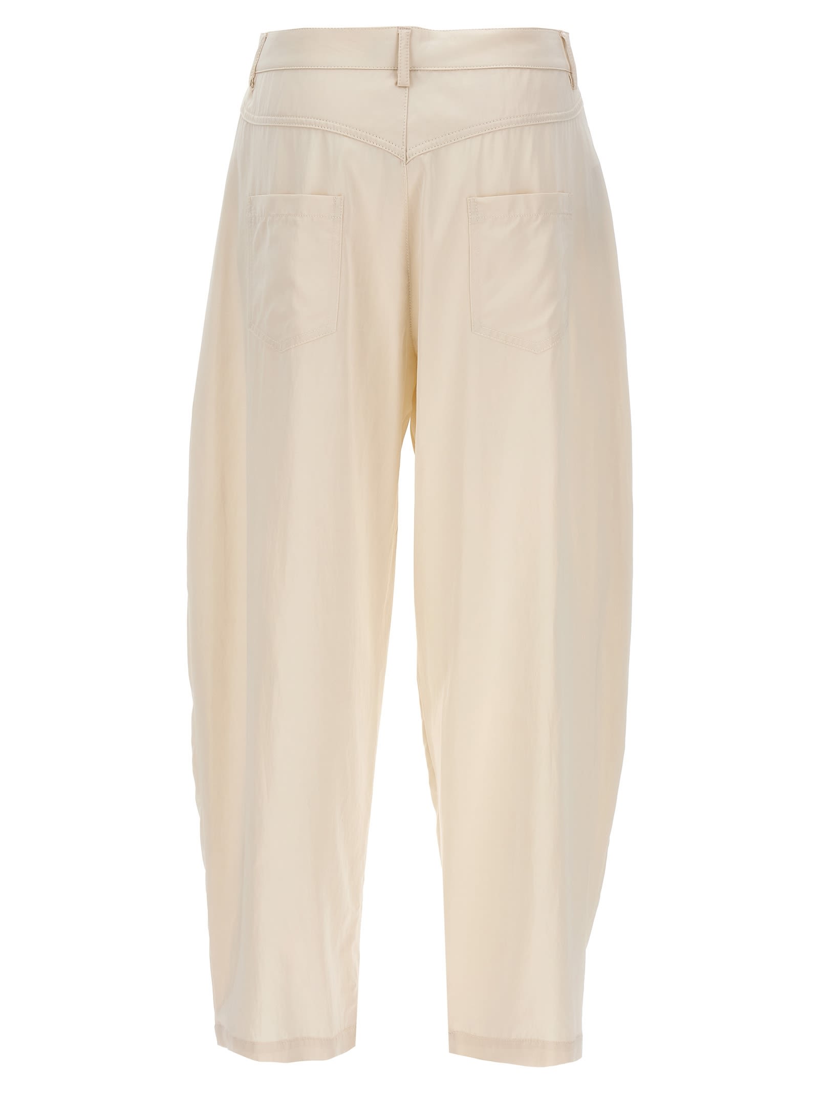 Shop Pinko Pollock Trousers In Pink