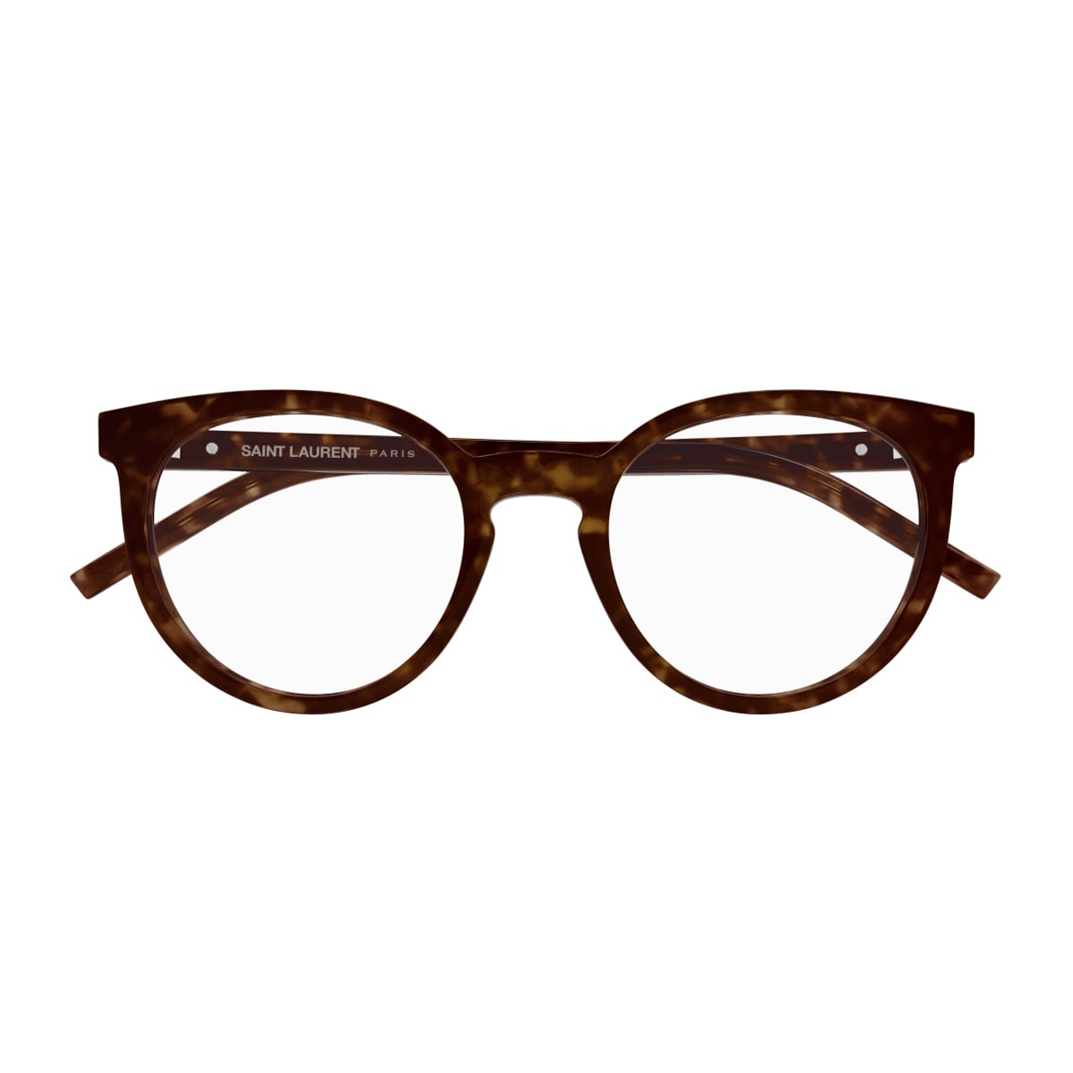 Saint Laurent Sl M147 Linea Monogram 002 Havana Glasses In Brown