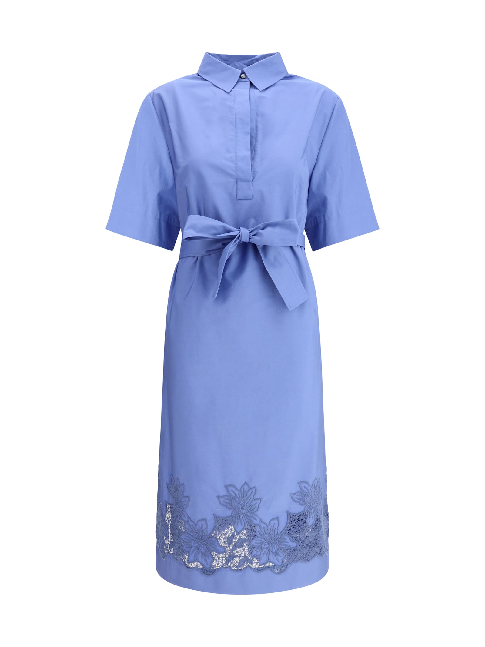 P.A.R.O.S.H TUNIC DRESS WITH EMBROIDERY