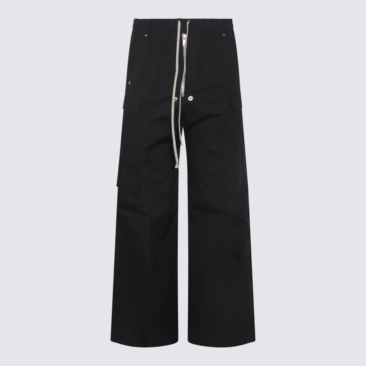 Black Cotton Pants