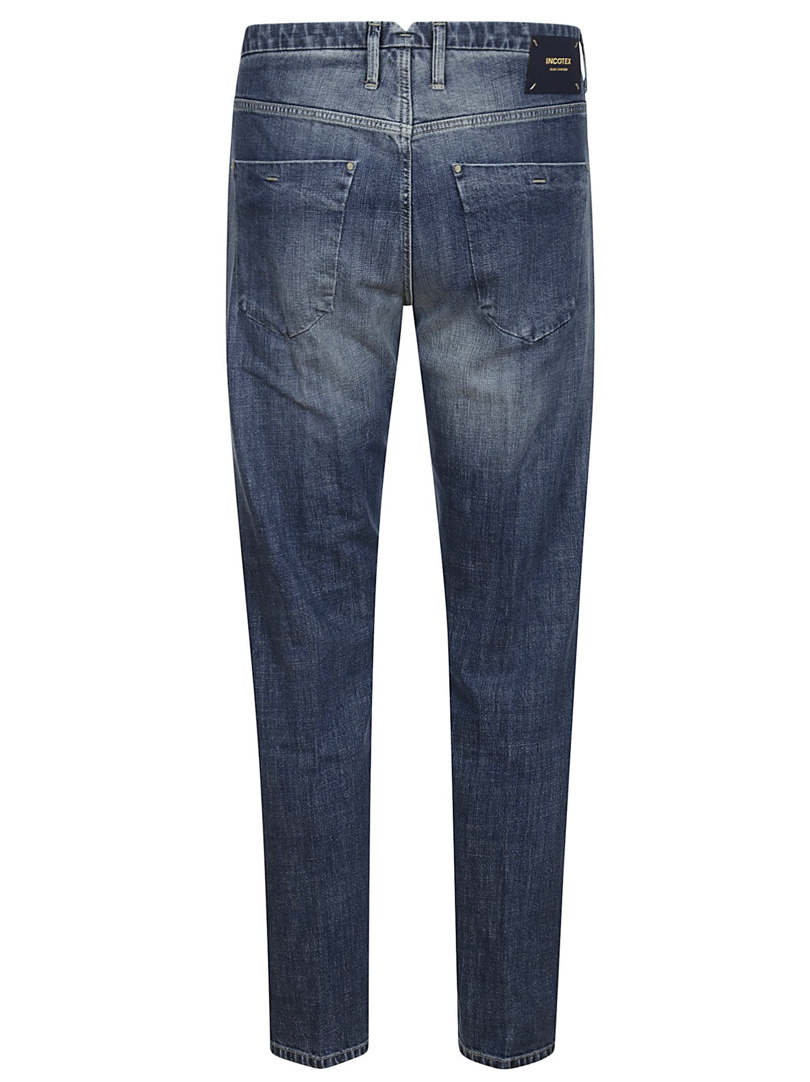 Shop Incotex Jeans In Light Blue Denim