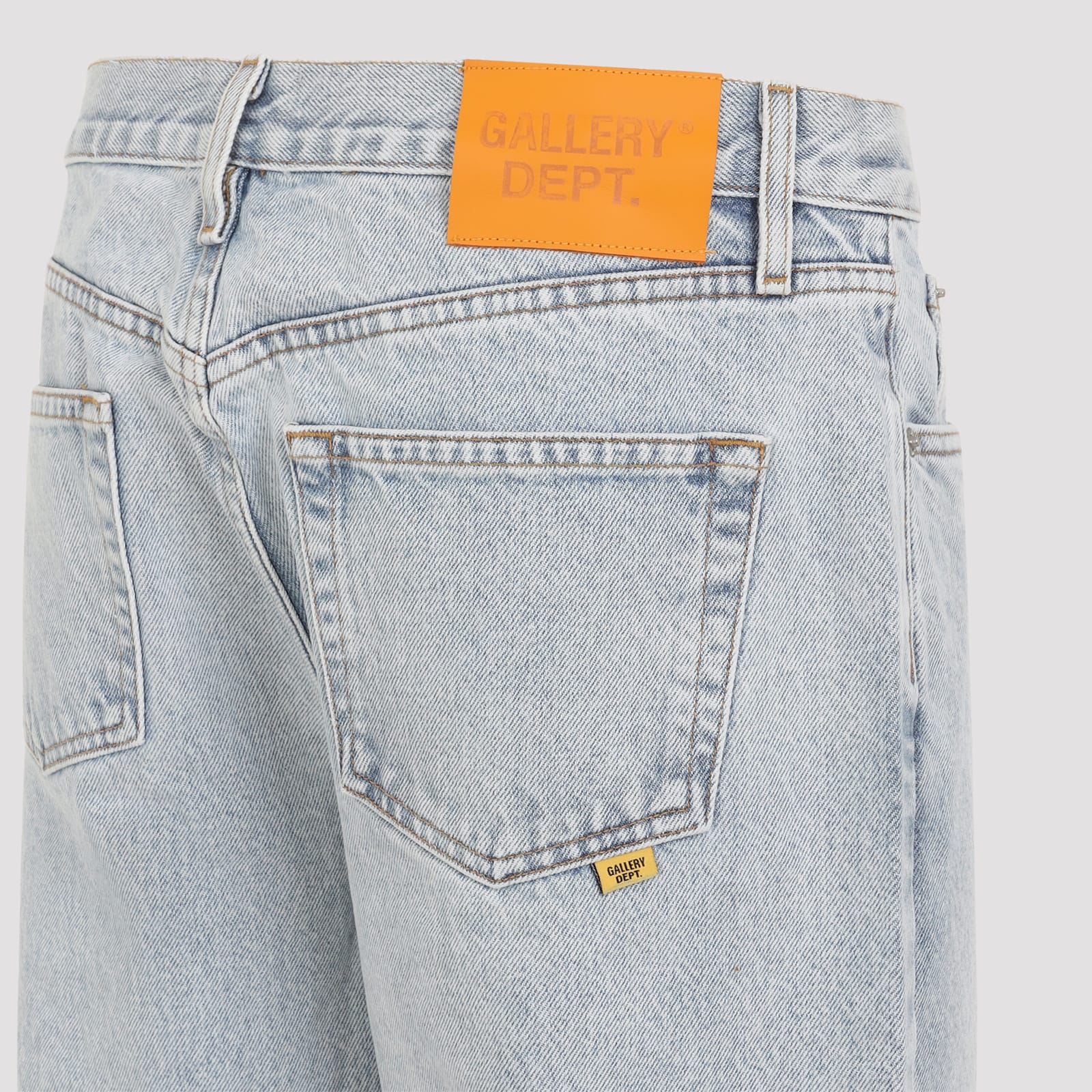 Gallery Dept. Melrose Straight-leg Jeans In Blue