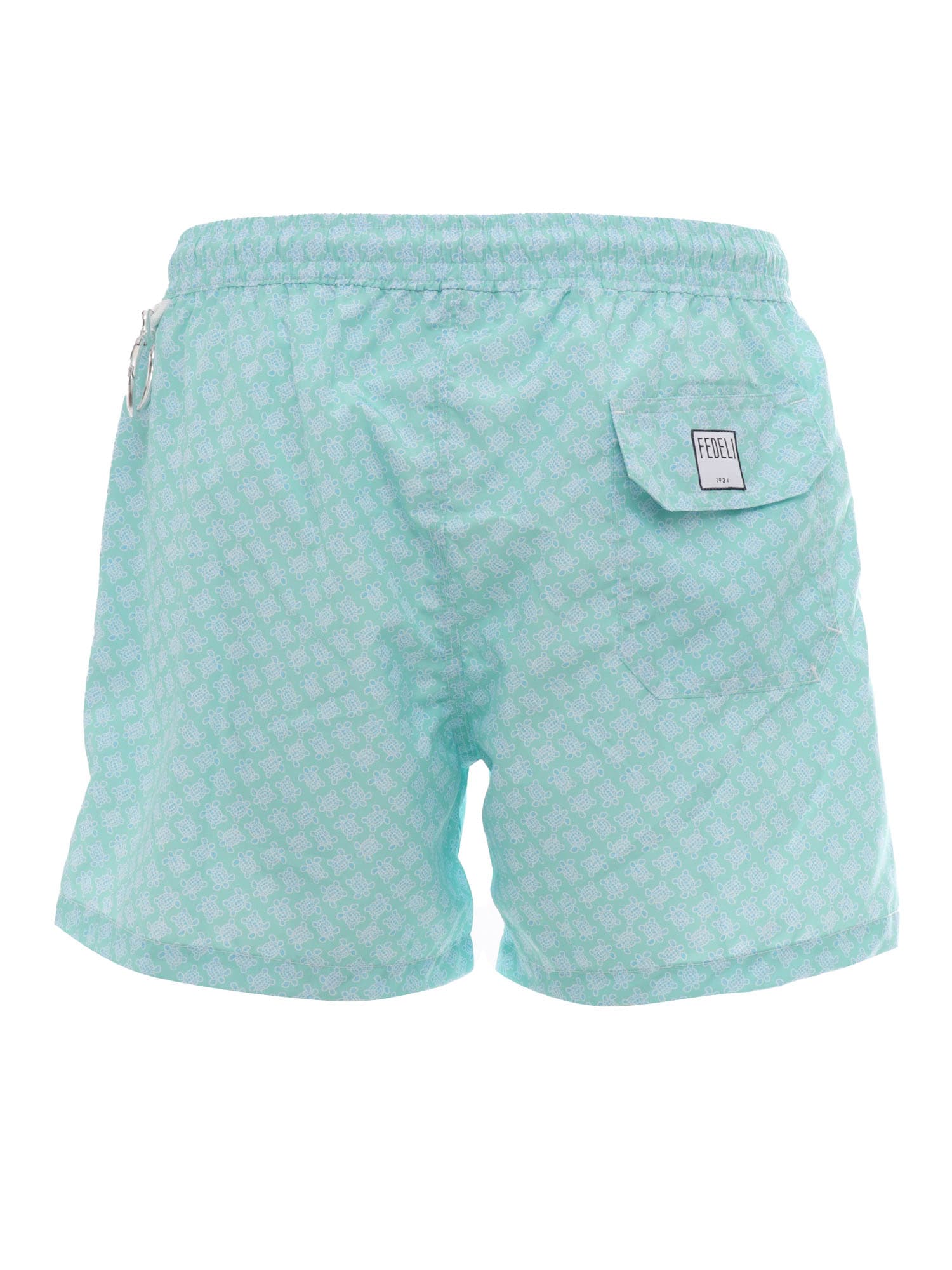 Fedeli Swim Trousers Woven Fabric Man In Multicolor