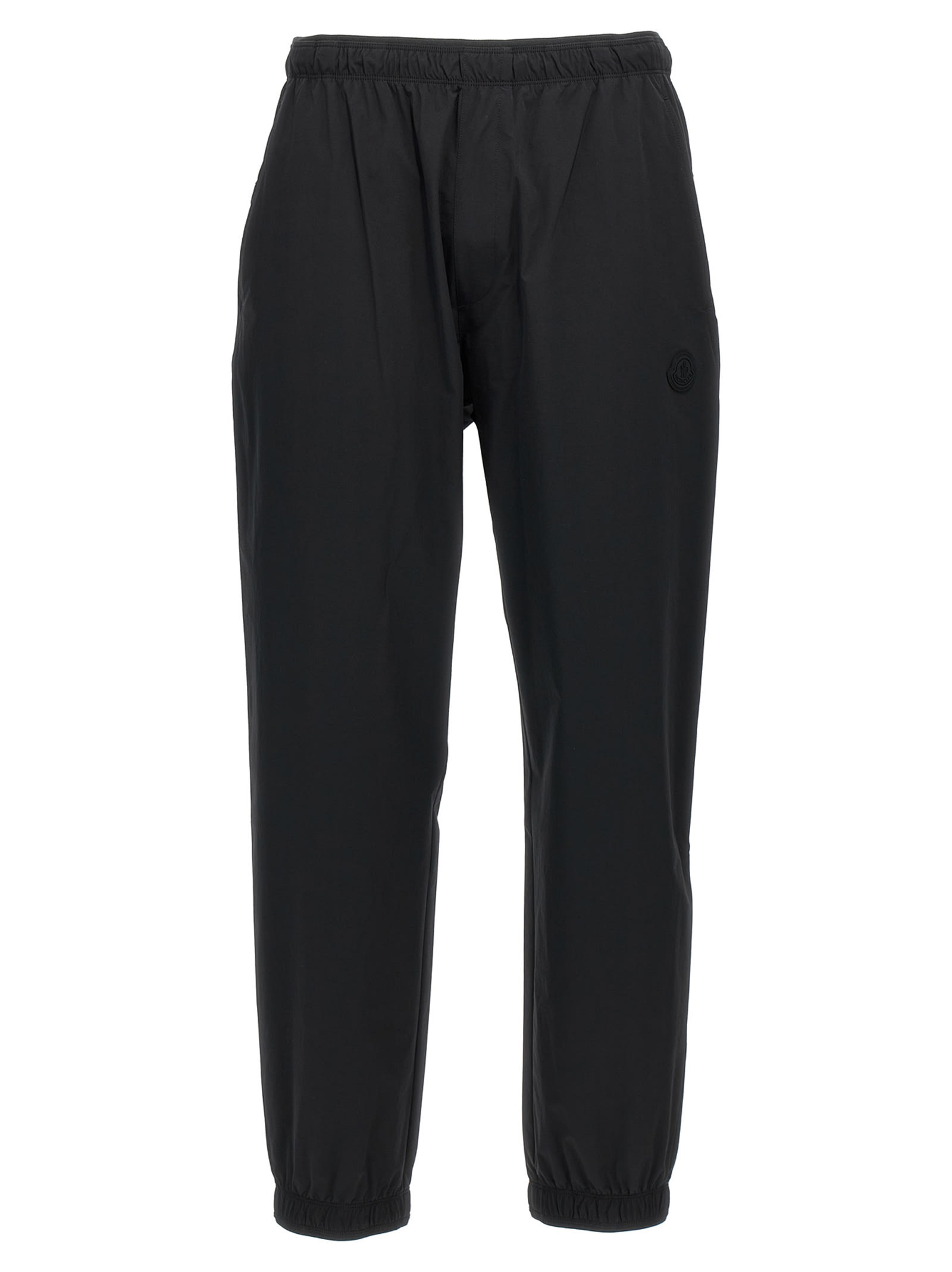 Shop Moncler Technical Trousers In Black