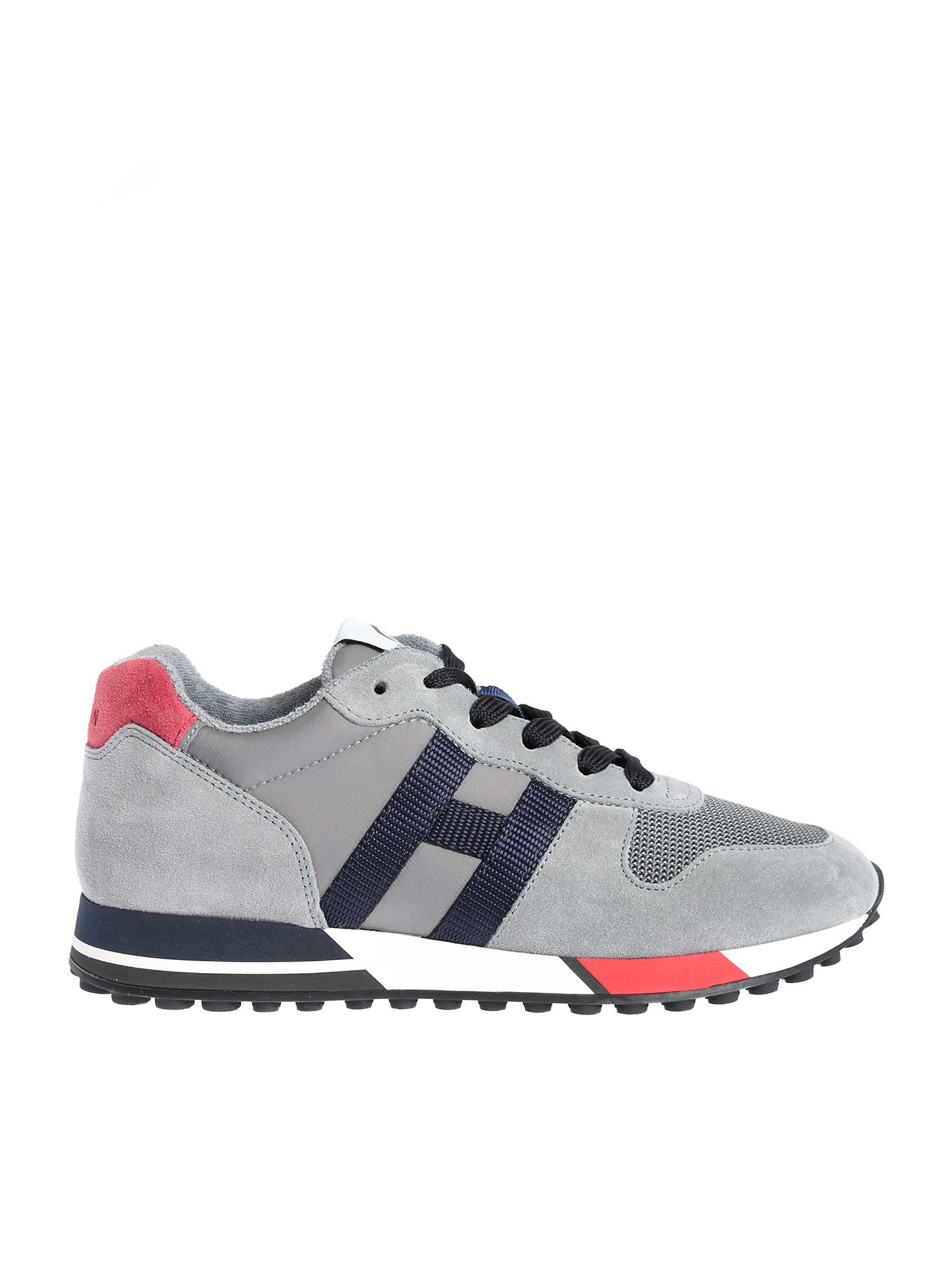 Hogan H383 Sneakers In Grey