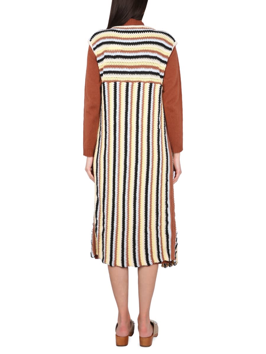 Alysi Long Vest In Multicolour