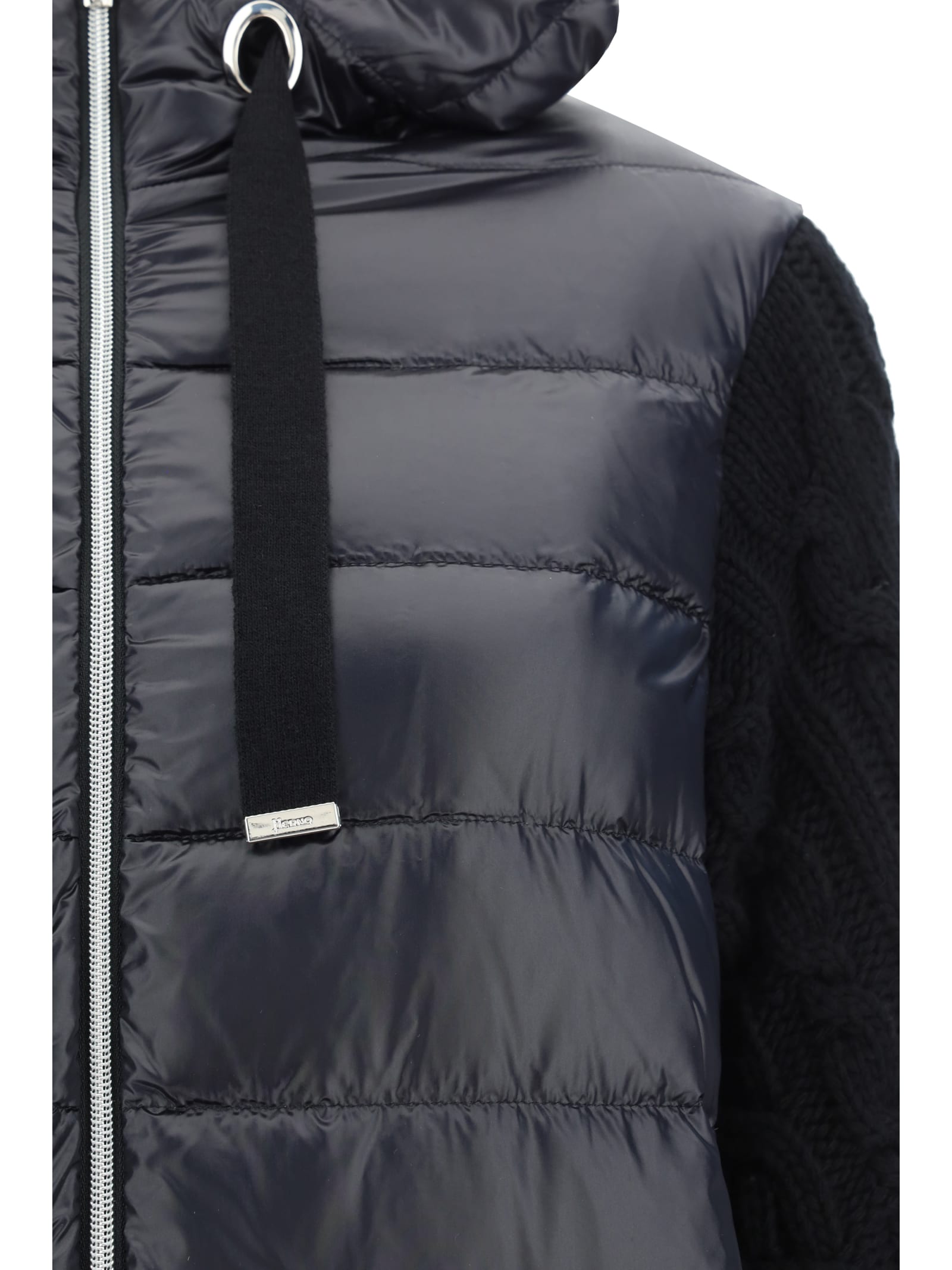 Shop Herno Down Jacket In Nero