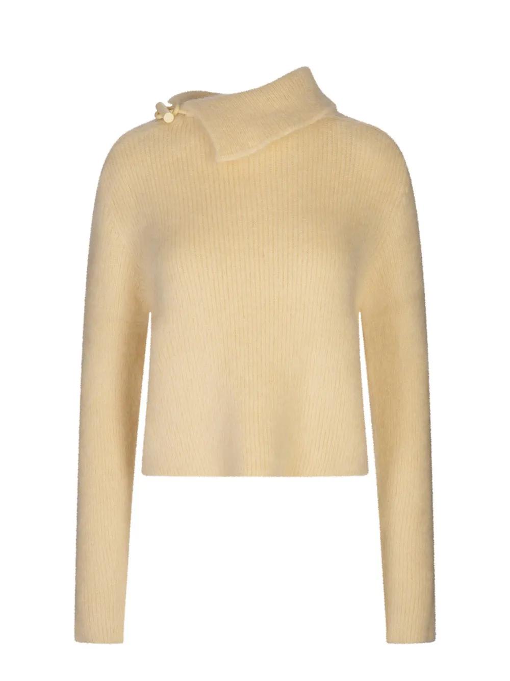 Jacquemus Women Le Pull Marina Sweater In Yellow