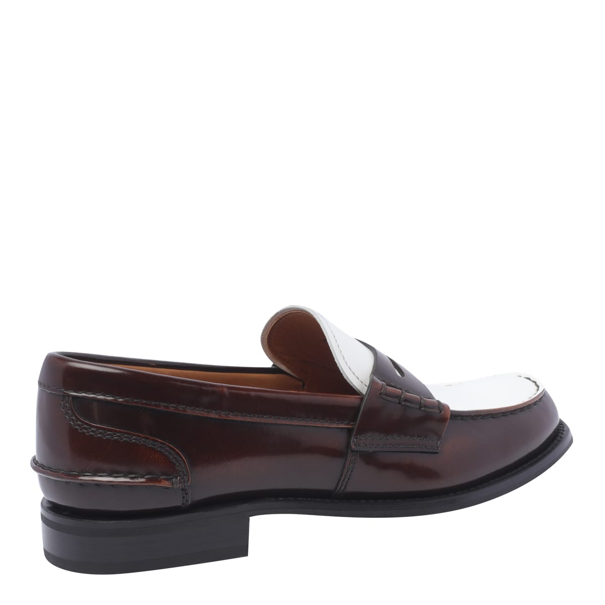 Shop Church's Pembrey W Loafers In Brown