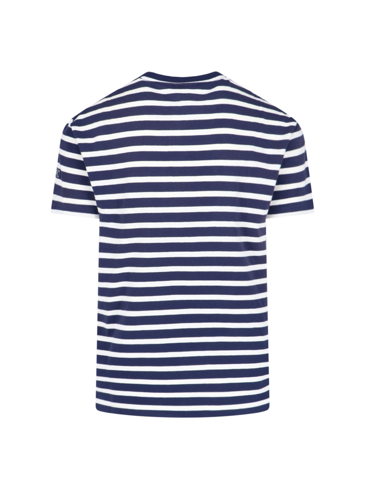 Shop Polo Ralph Lauren Stripe T-shirt In Blue