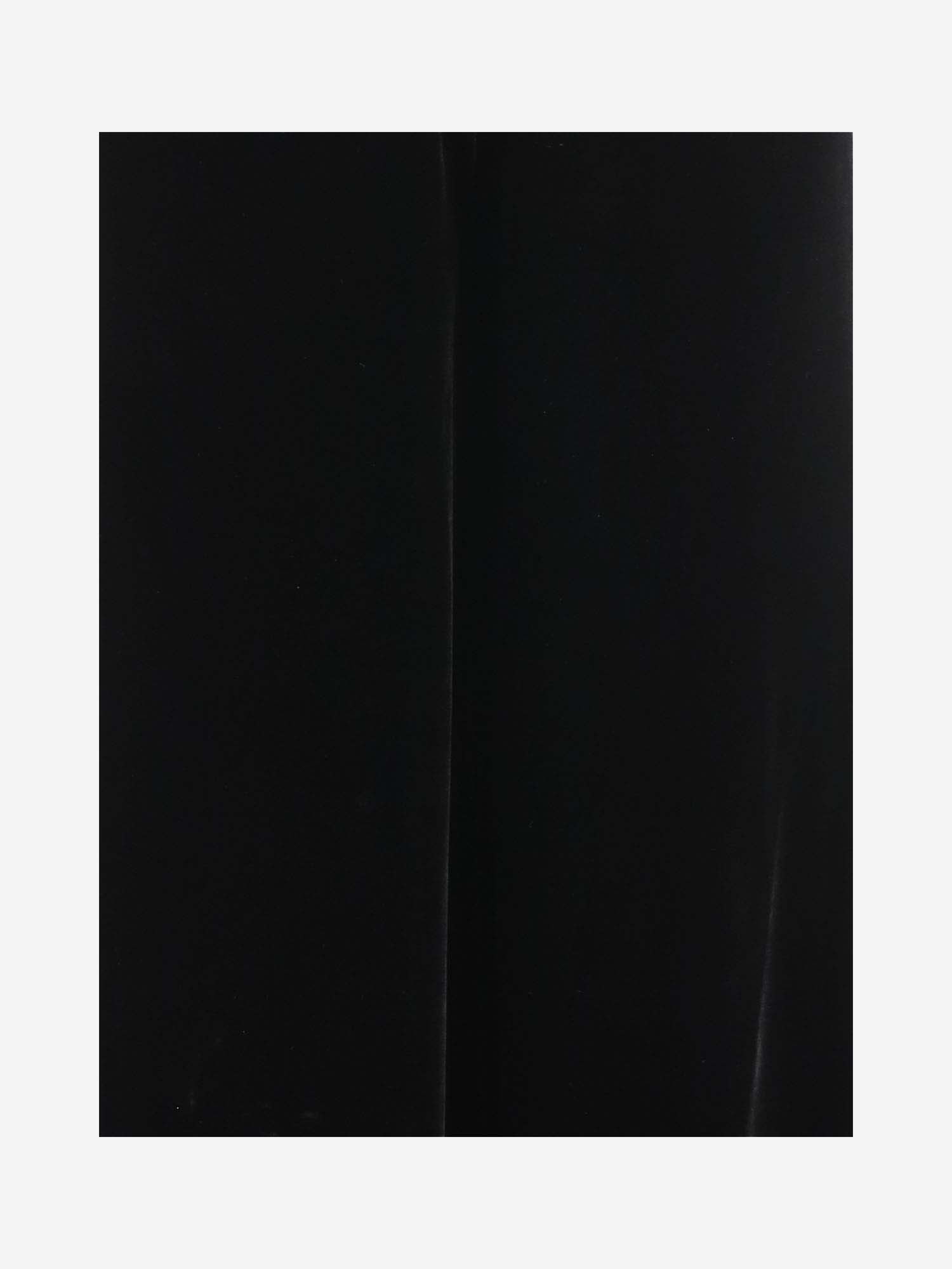 Shop Stephan Janson Velvet Flared Pants In Black