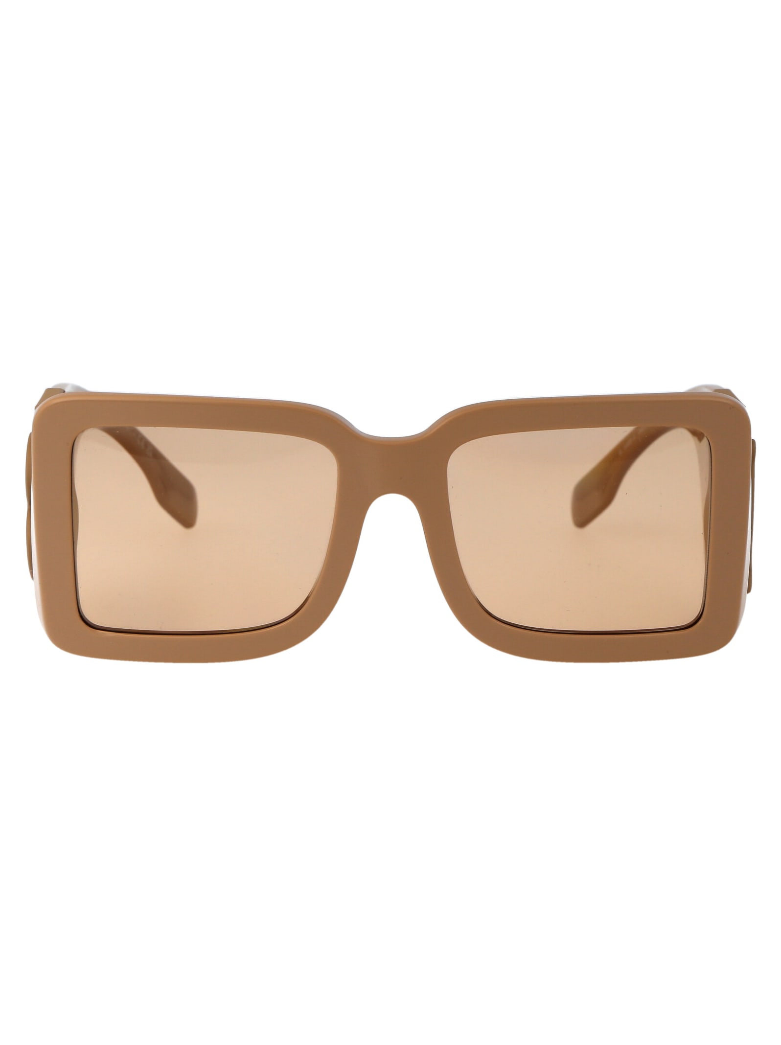 Shop Burberry Eyewear 0be4406u Sunglasses In 399073 Beige