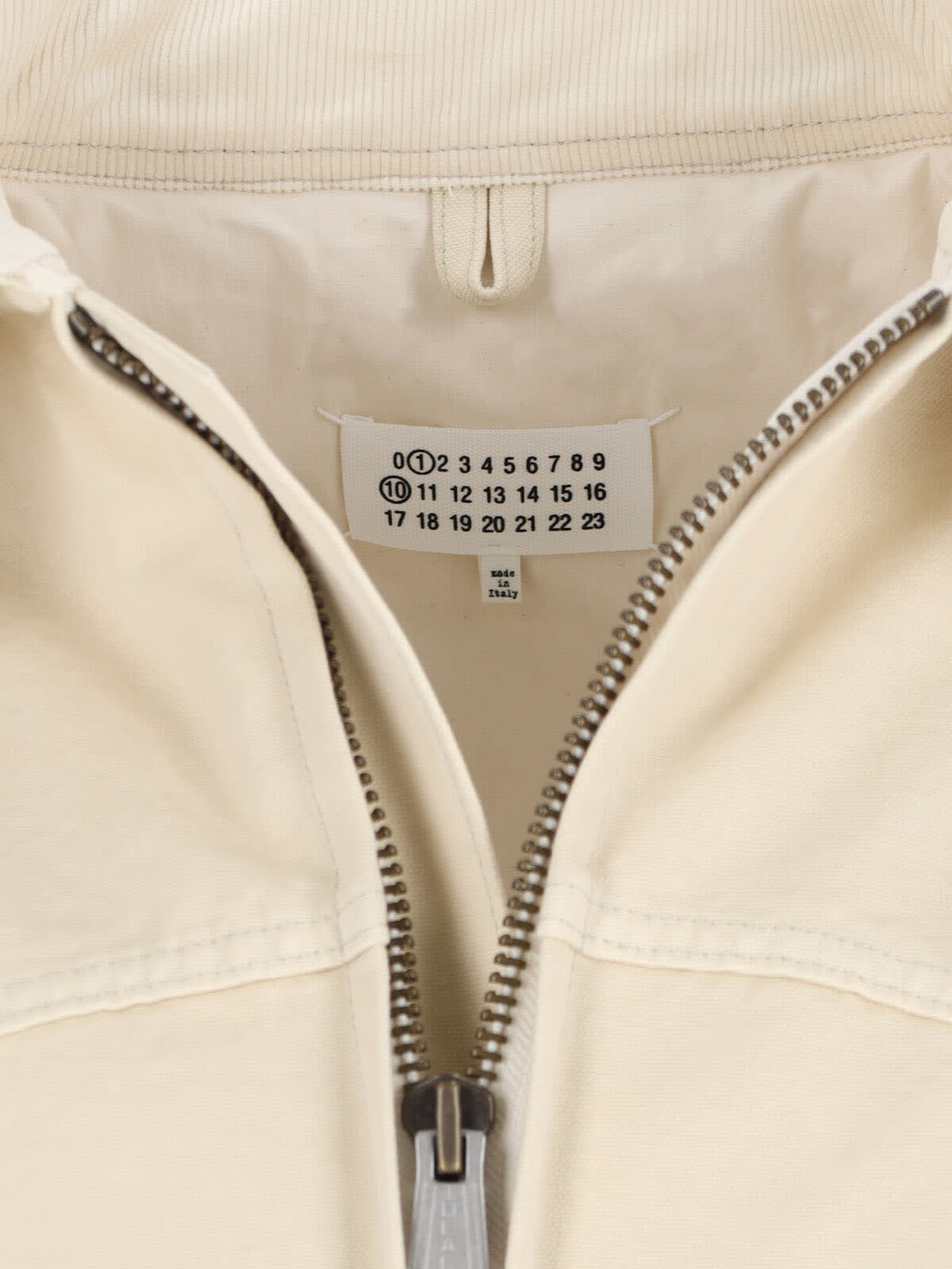 Maison Margiela Casual Jacket With Ribbed Cuffs And Hem
