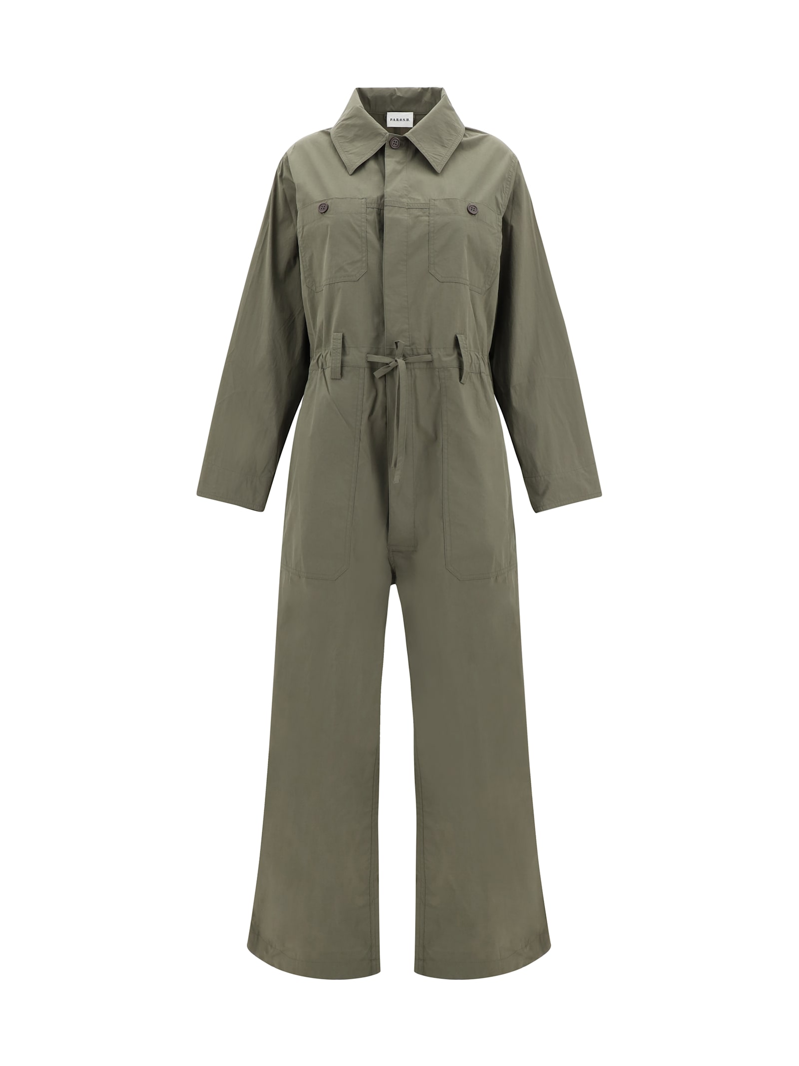 Parosh Military Green Jumpsuit