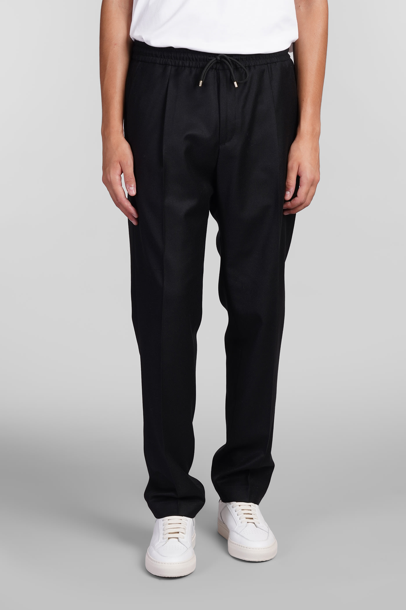 Shop Briglia 1949 Wimbledons Pants In Black Wool