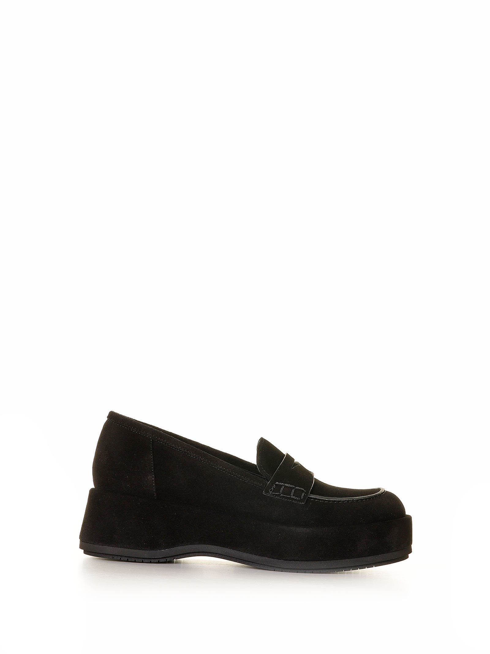 Black Platform Loafer