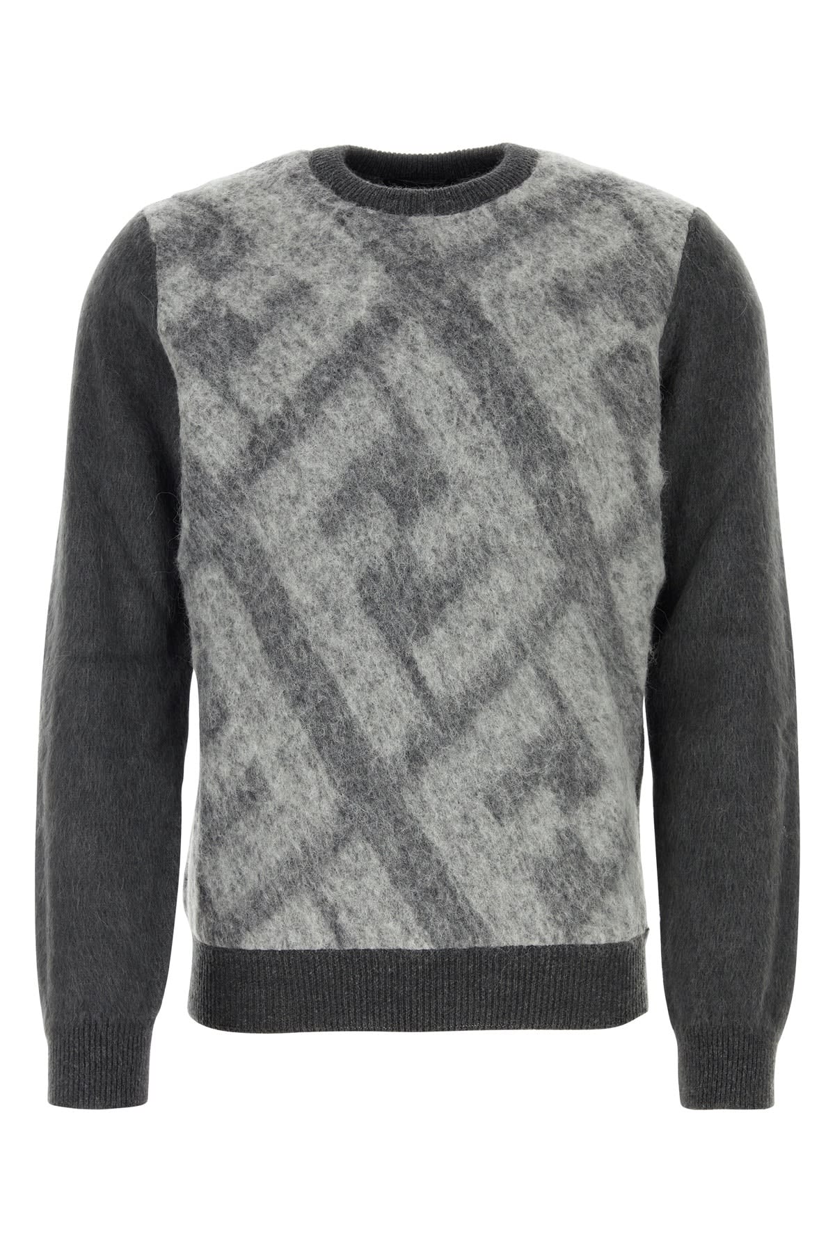 Shop Fendi Maglia In Peltroflannel