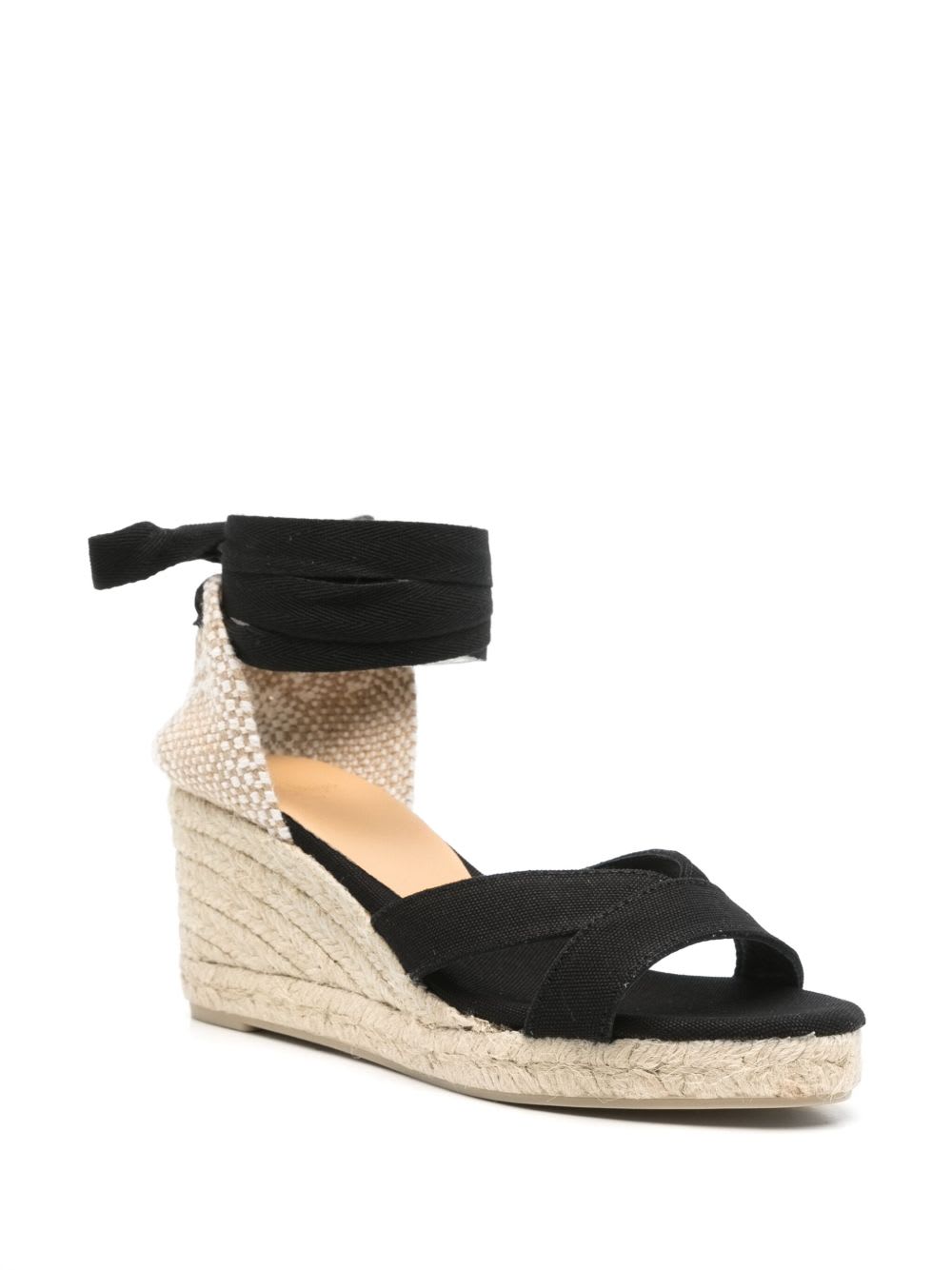 Castaã±er Castañer Bailey Canvas Espadrilles In Black