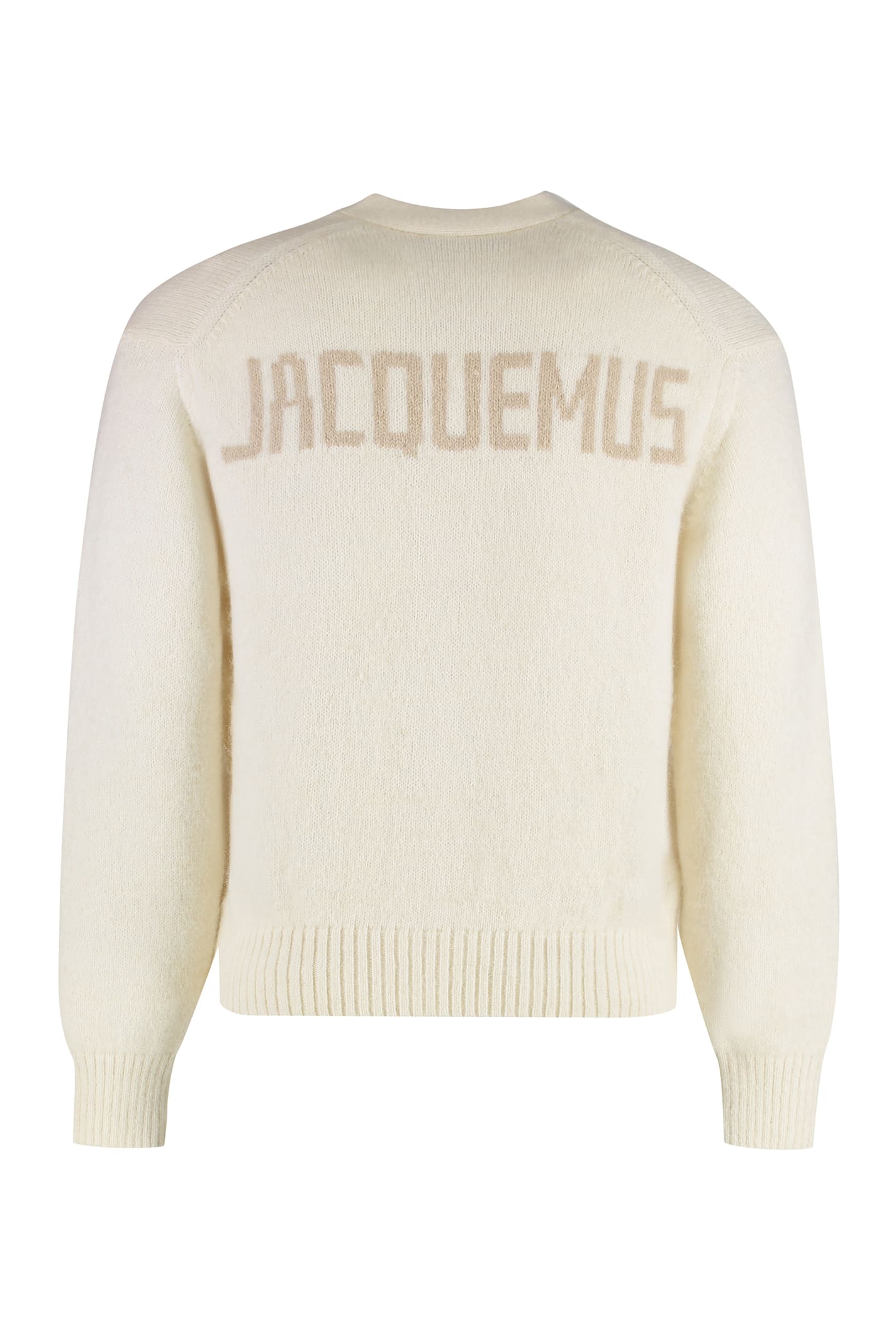 Jacquemus Wool-blend Cardigan In Neutral