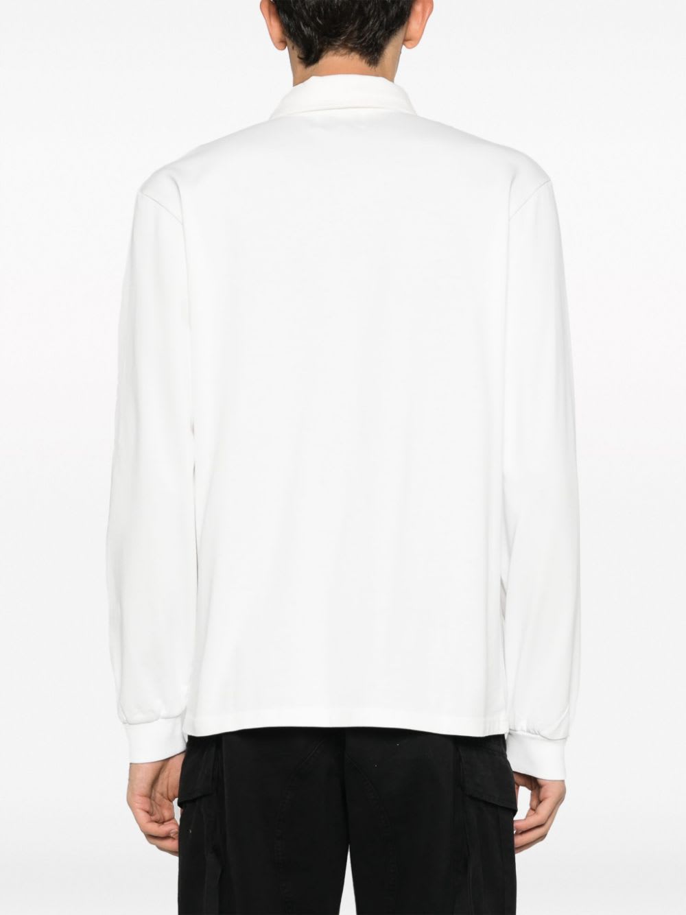 Palmes Logo Organic Cotton Shirt In White